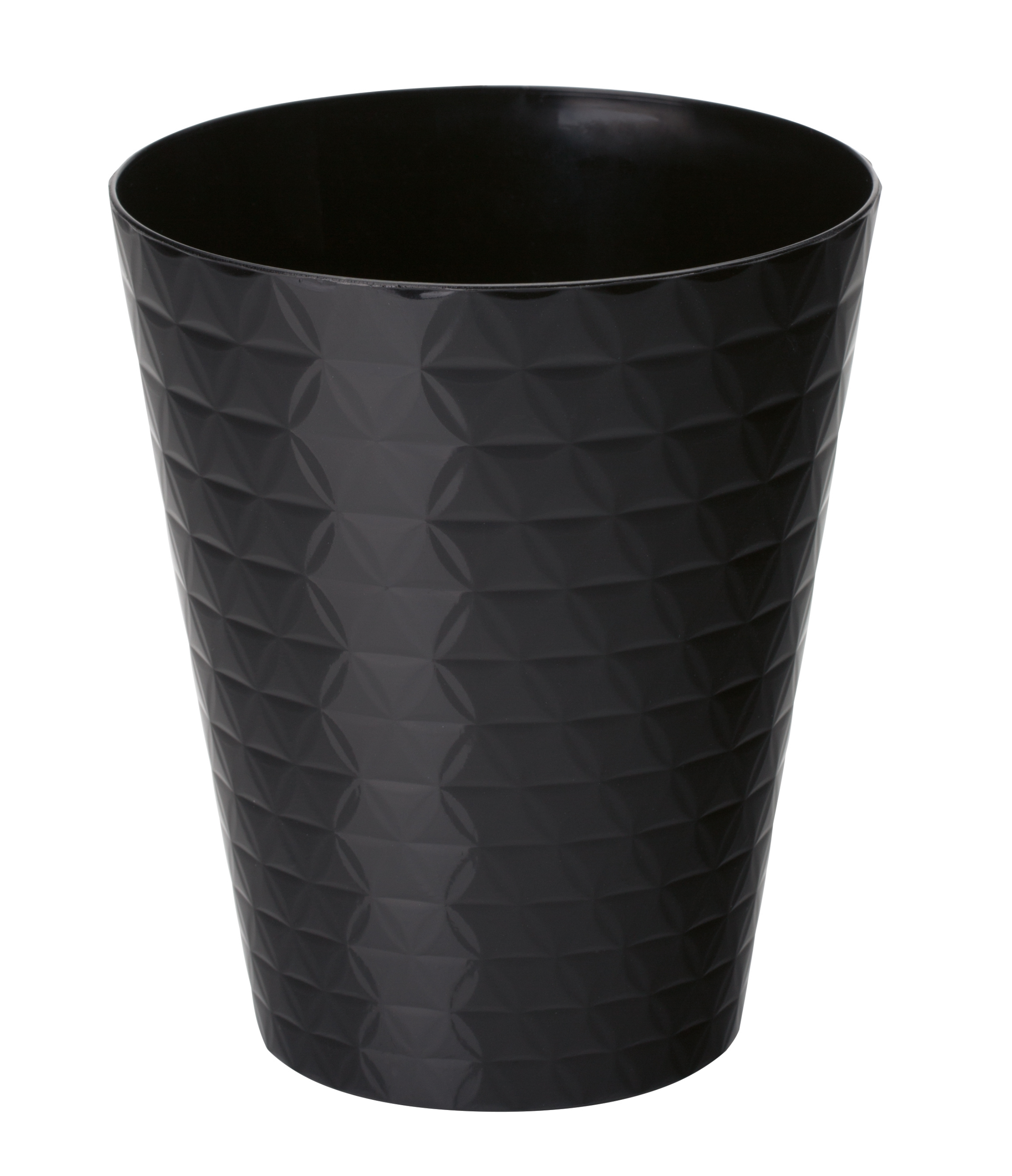 Osłonka storczyka 13 cm diamentowa czarna