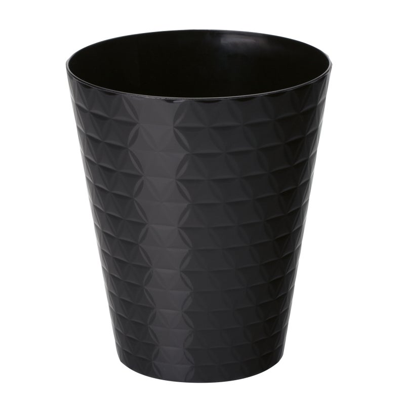 Osłonka storczyka 13 cm diamentowa czarna