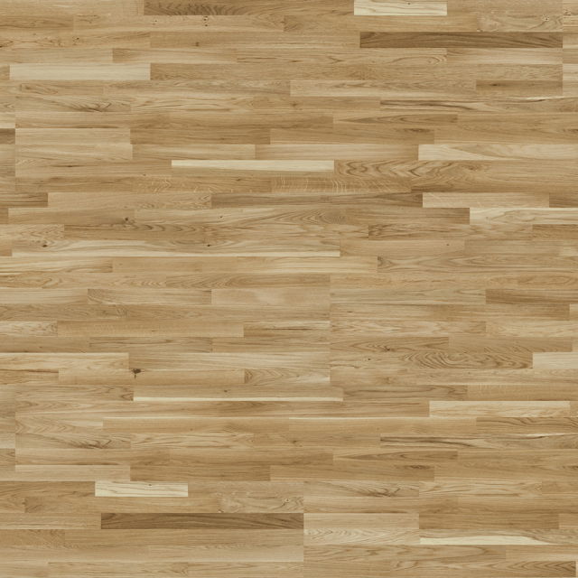 Podłoga drewniana deska trójwarstwowa Dąb 6-lamelowa lakierowana 14 mm Barlinek