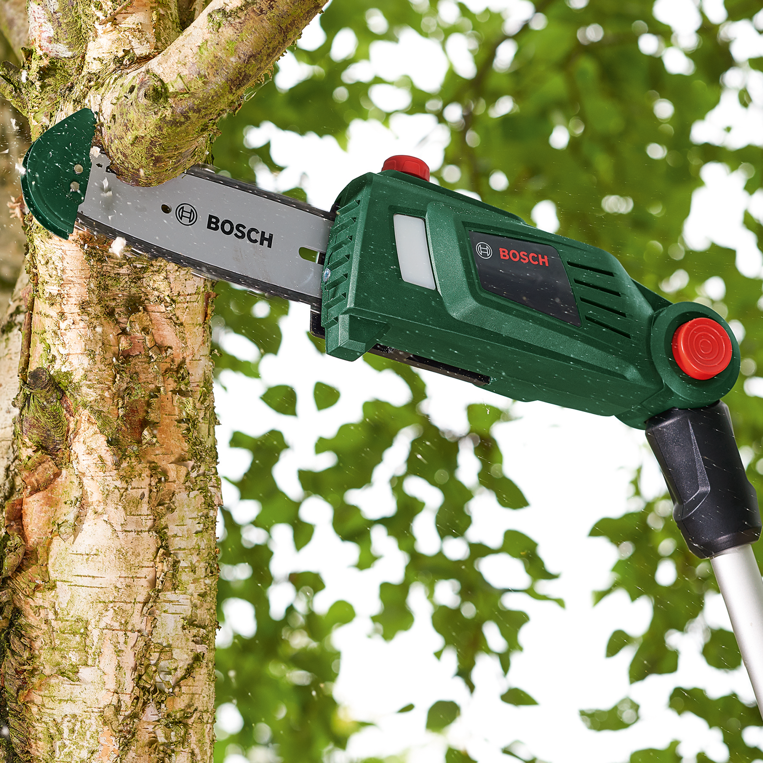 Piła łańcuchowa akumulatorowa na wysięgniku 20cm Bosch 18V - 2