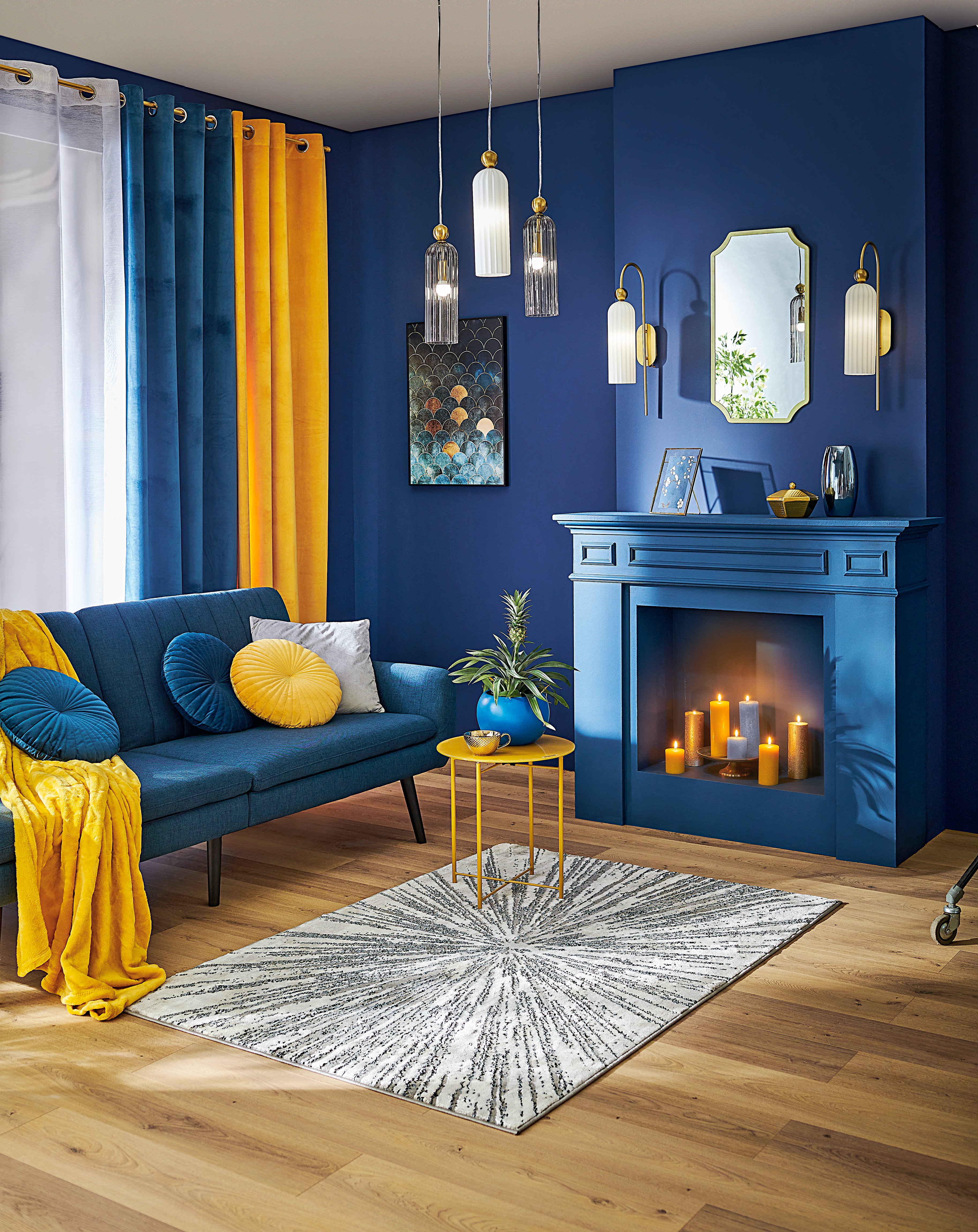 Lampa wisząca Piega szara E14 Light Prestige - 2