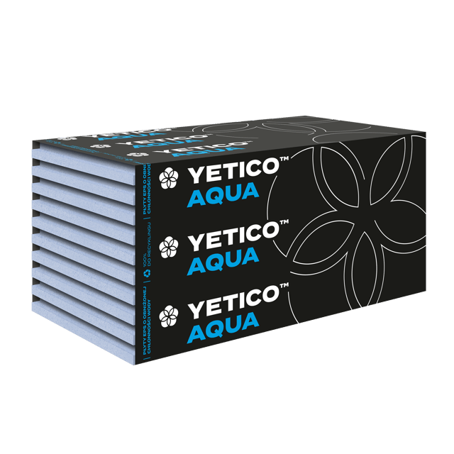 Styropian Fundament AQUA EPS 036 EPS 100 50 mm 0.75m2 Yetico