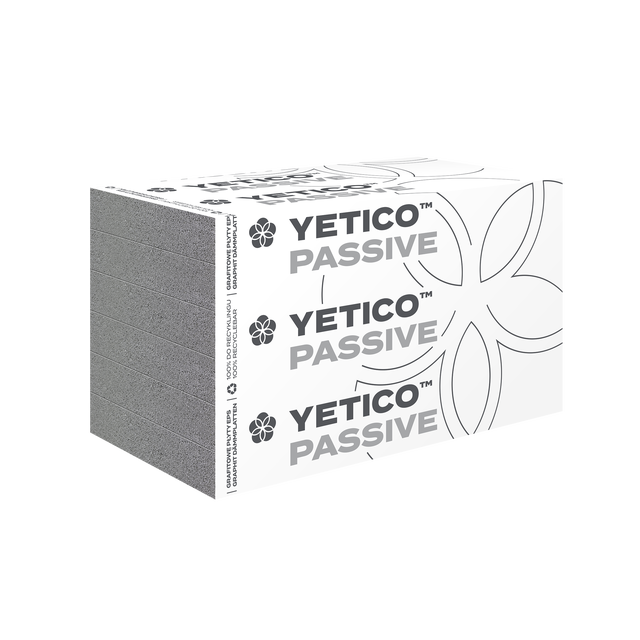 Styropian Fasada EPS 033 GRAFIT 100 mm Yetico