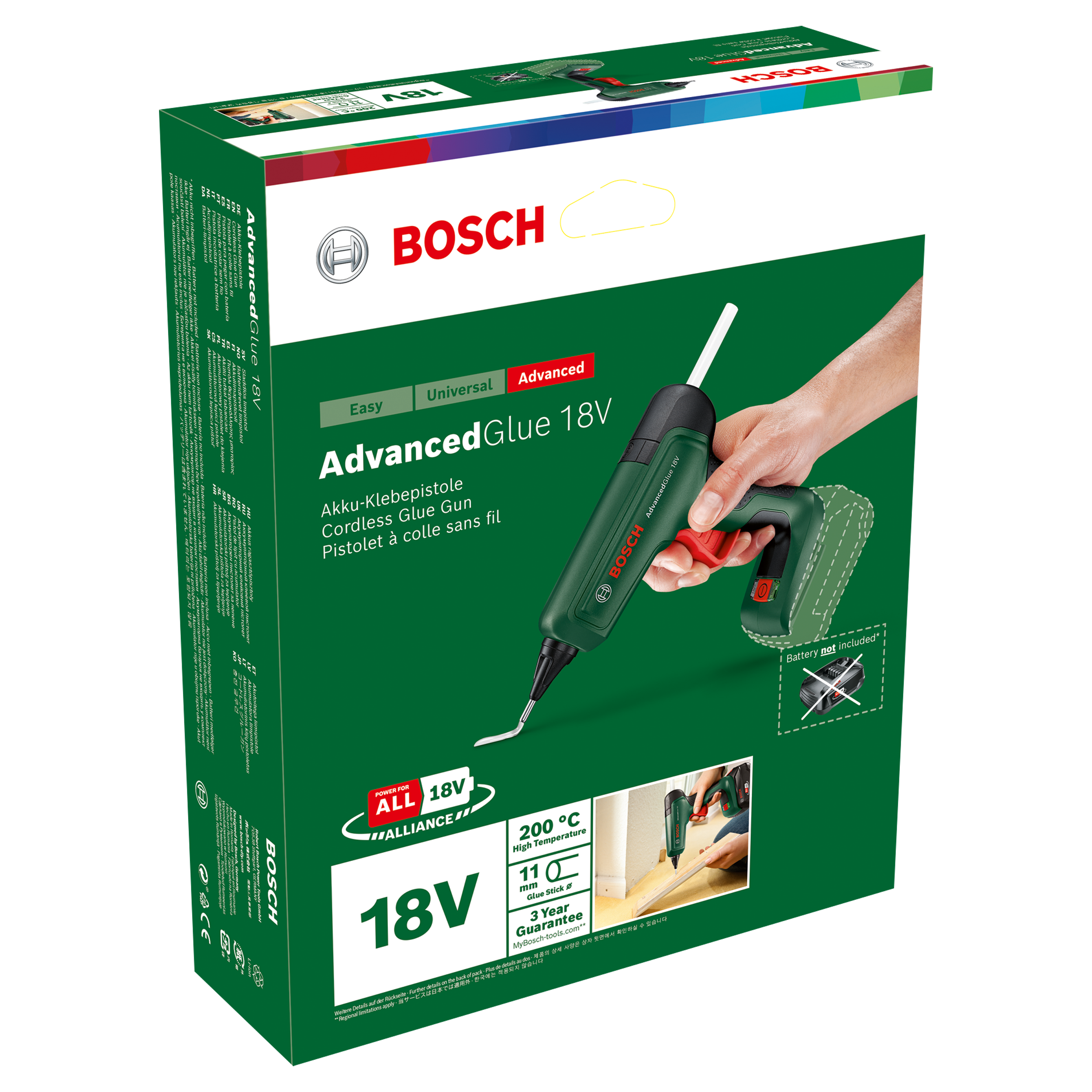 Pistolet do kleju akumulatorowy Advanced Glue 18 V Bosch - 6