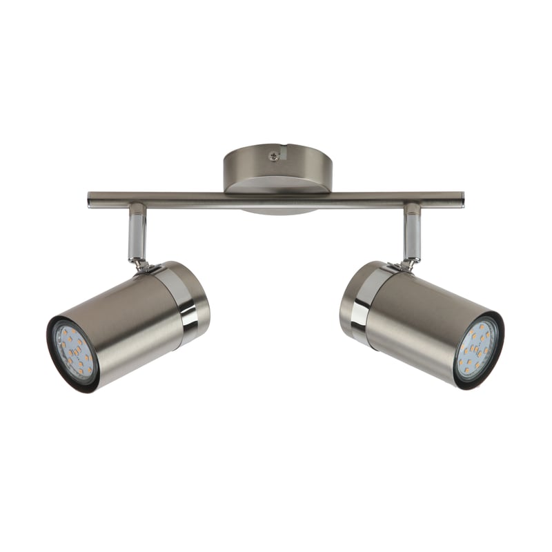 Listwa reflektorowa Palmoni srebrna 2 x GU10 Italux