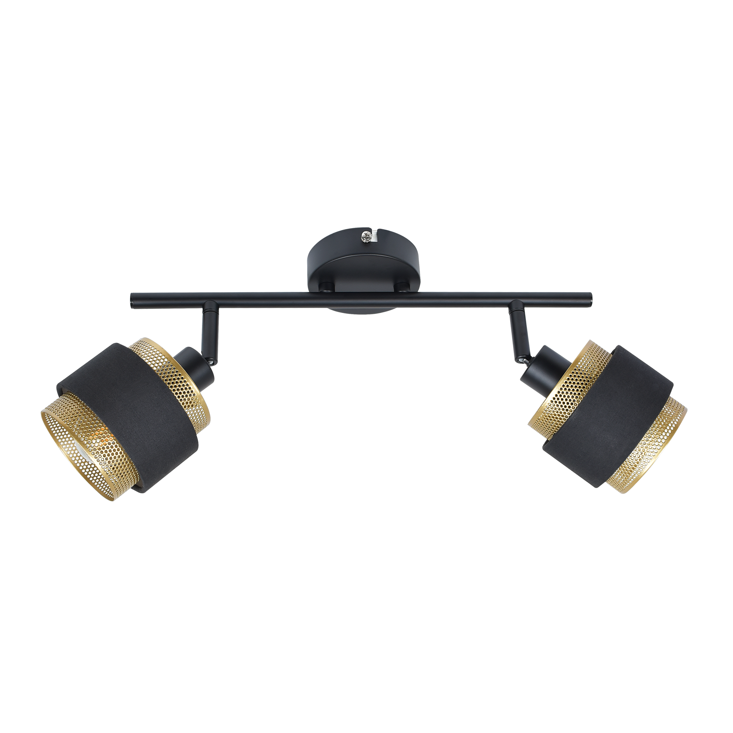 Listwa reflektorowa Renez czarno-złota 2 x E14 Italux