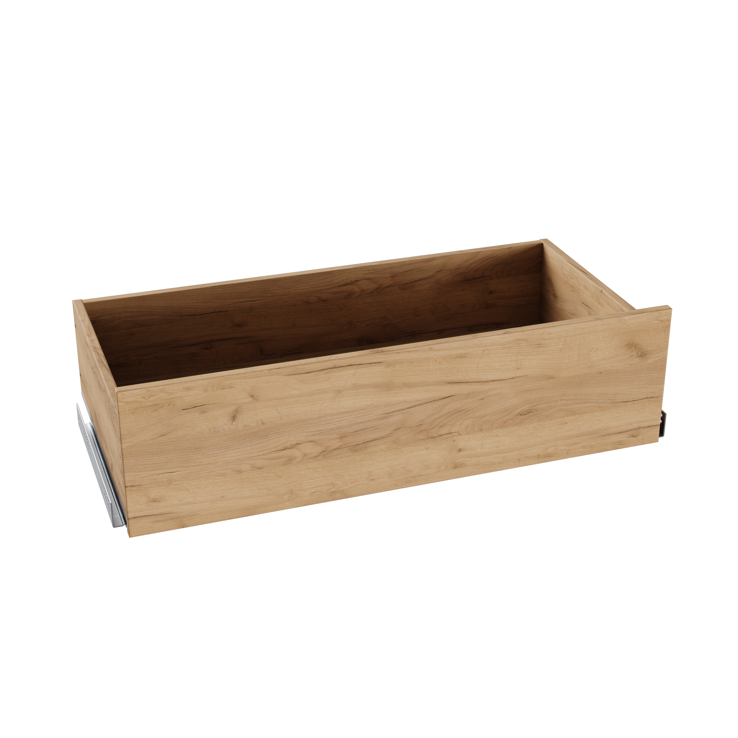 Szuflada 25 cm do korpusu 100 cm głębokość 45 cm dąb craft