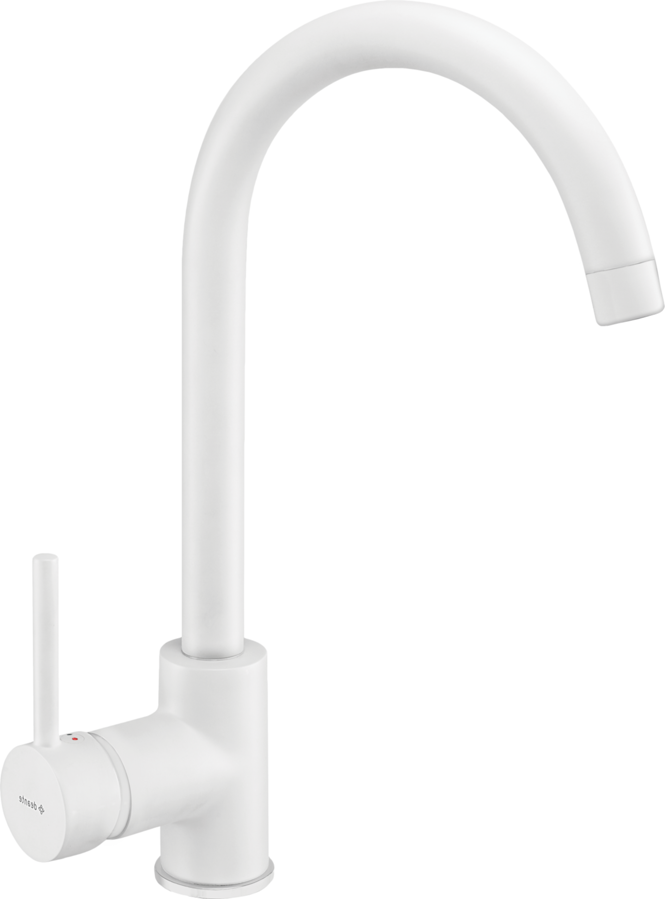 Bateria kuchenna Nemezja Biała wylewka U 35 cm Deante