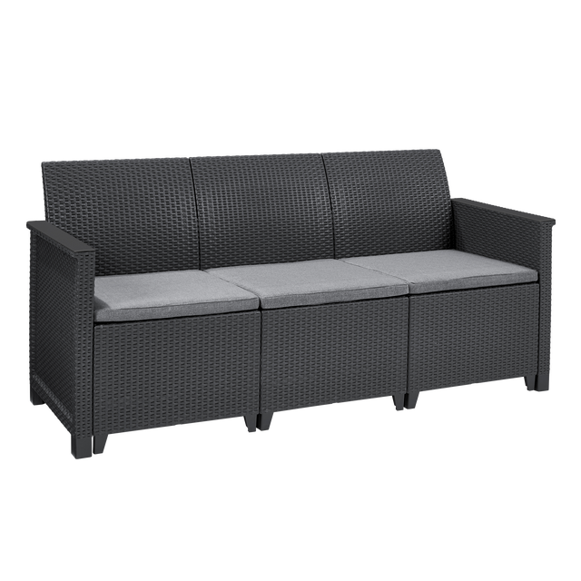 Sofa ogrodowa Elodie antracytowa Keter