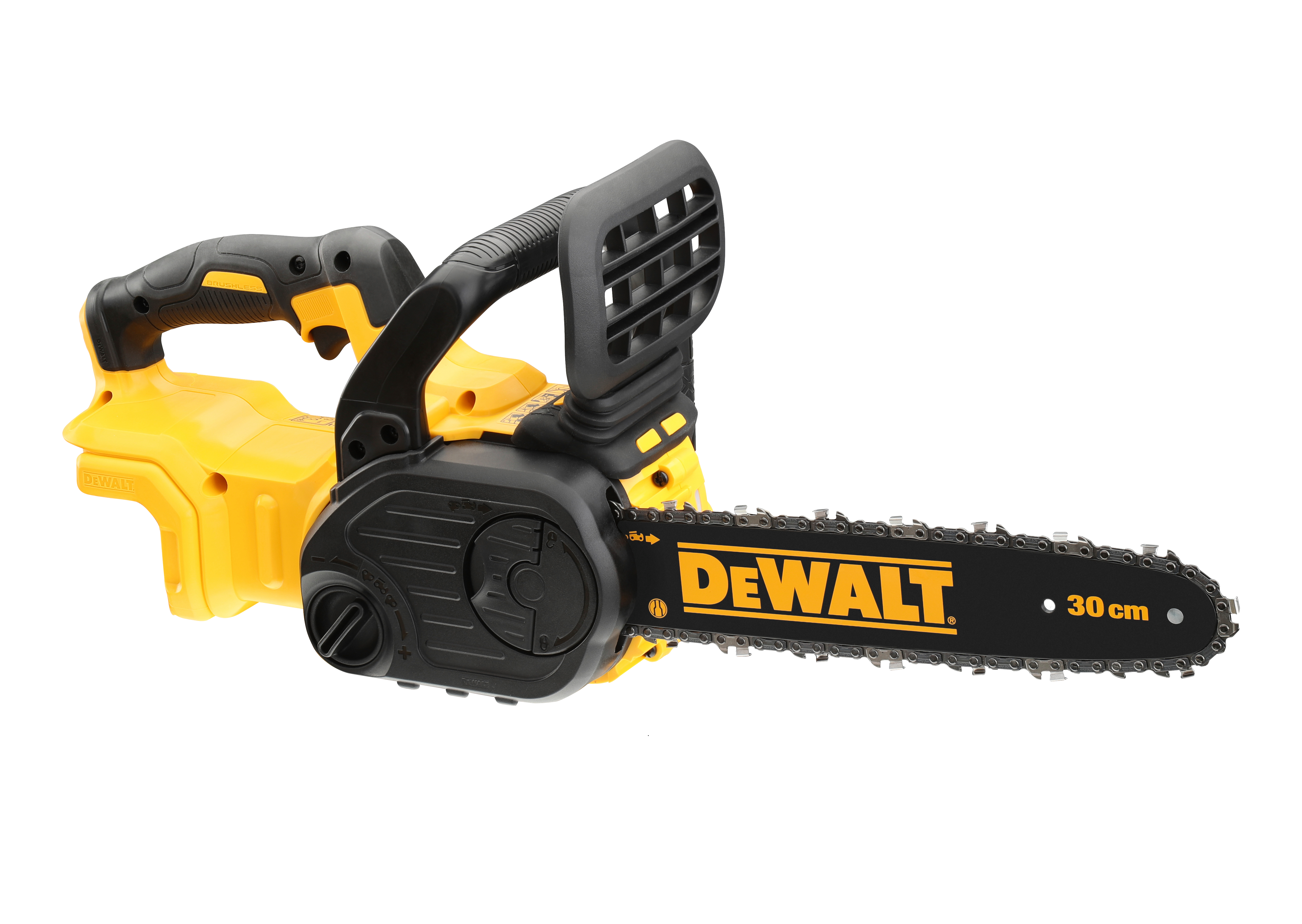 Motosierra a batería dewalt dcm565n-xj 18v 5ah 30 cm longitud espada