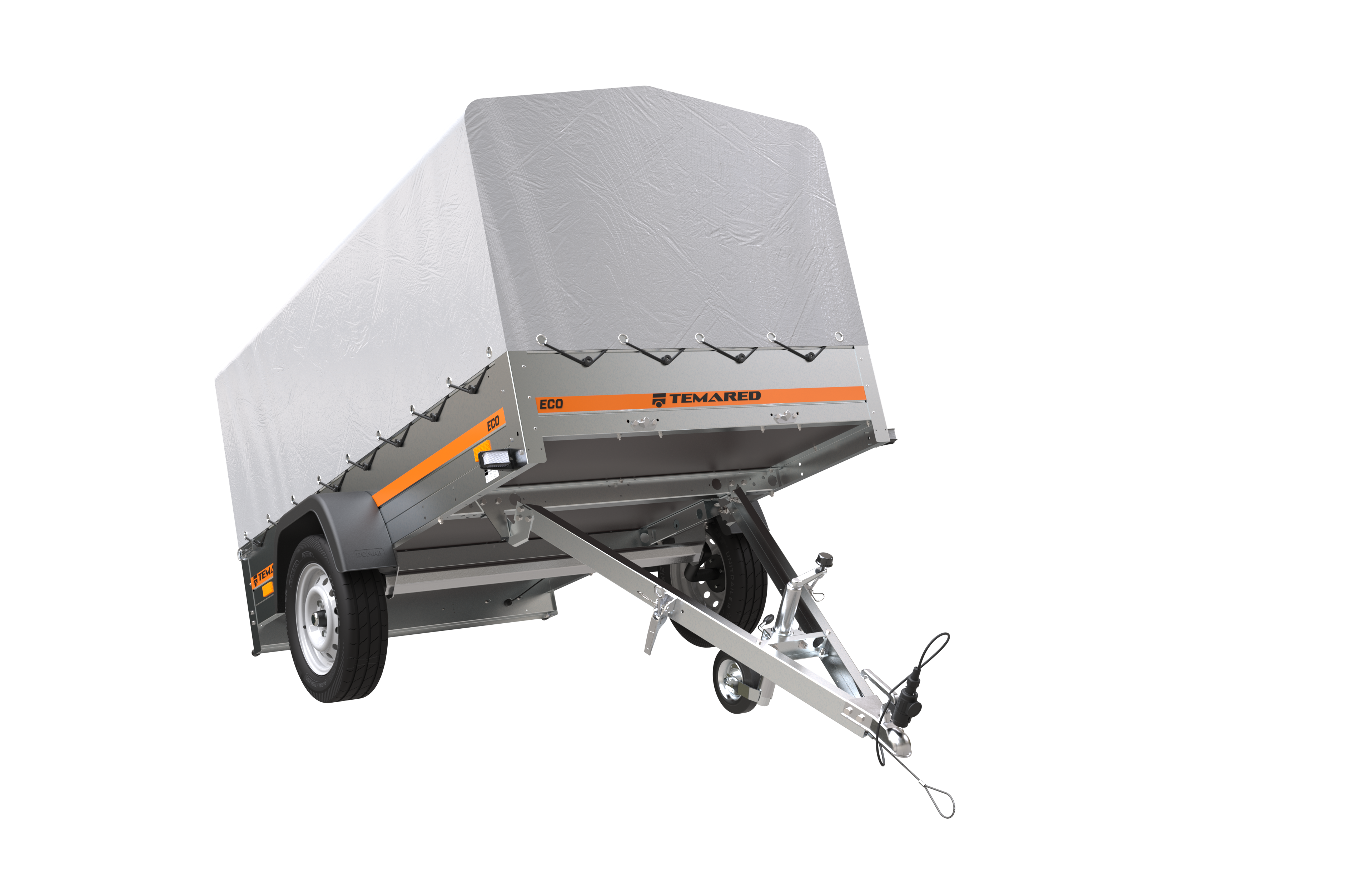 Przyczepka samochodowa ECO KIPP 2312 H800 TEMARED