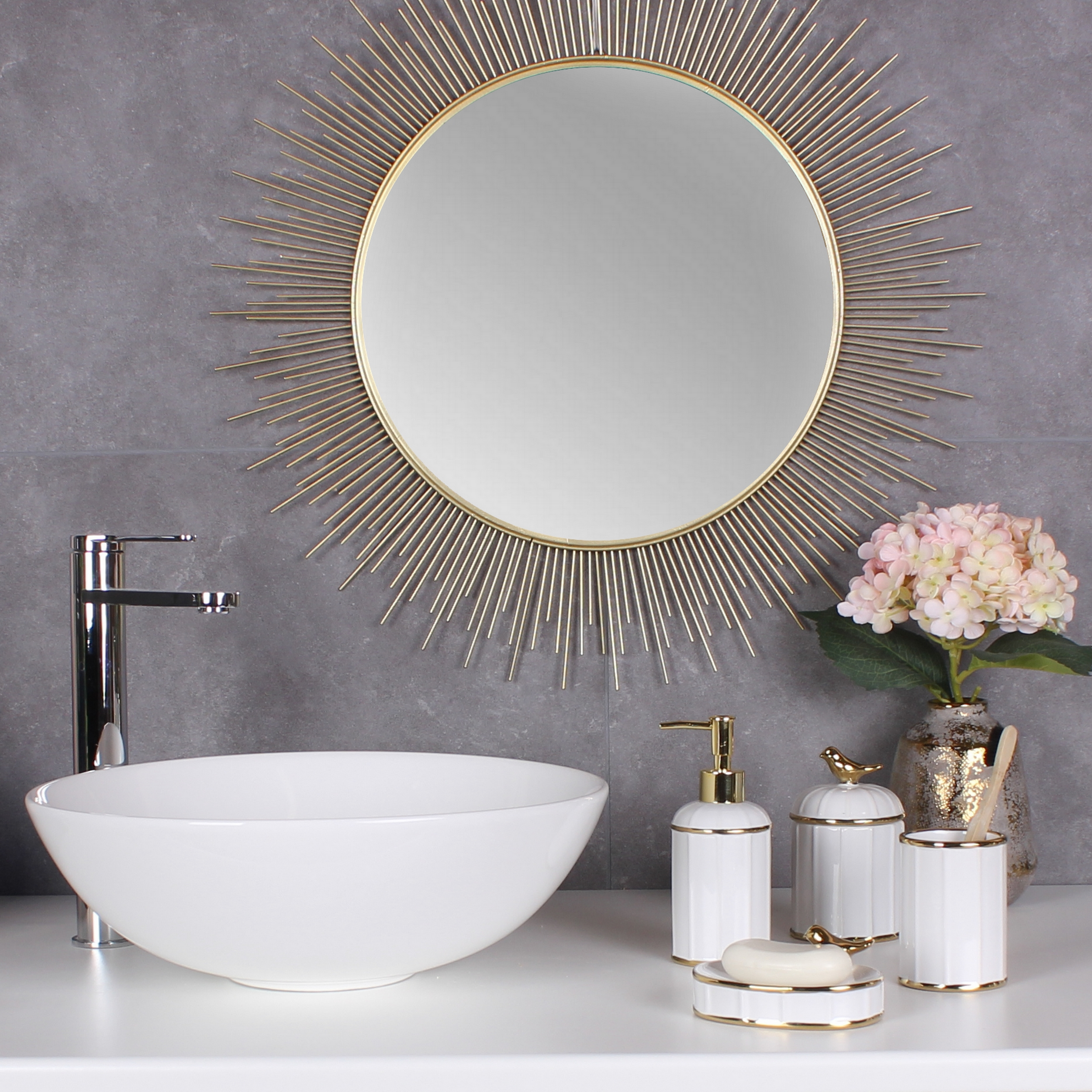 Kubek na szczoteczki do zębów Pouli Splendid biały - 2