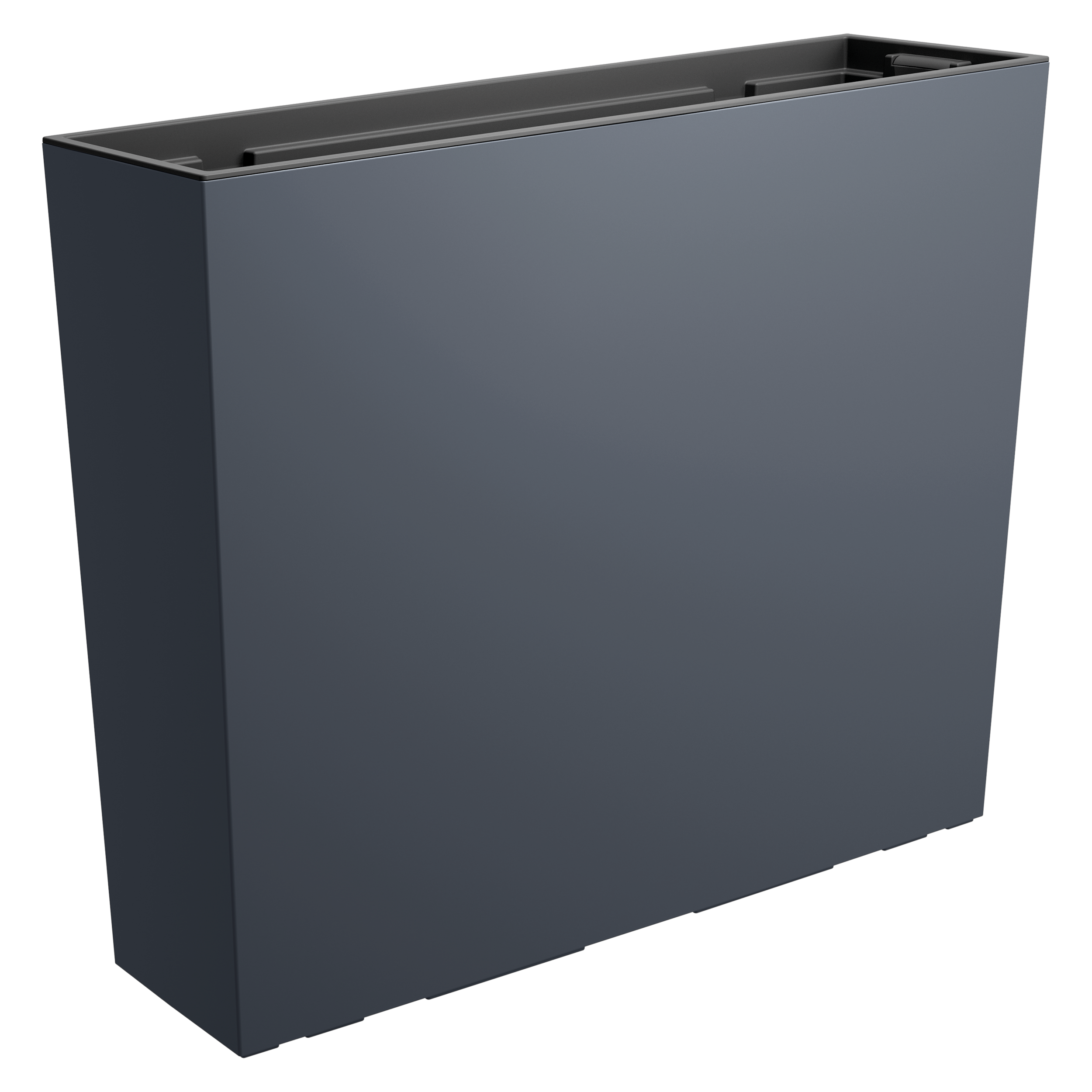 Skrzynka balkonowa stojąca Urbi 58x58x49,8 cm antracytowa Prosperplast