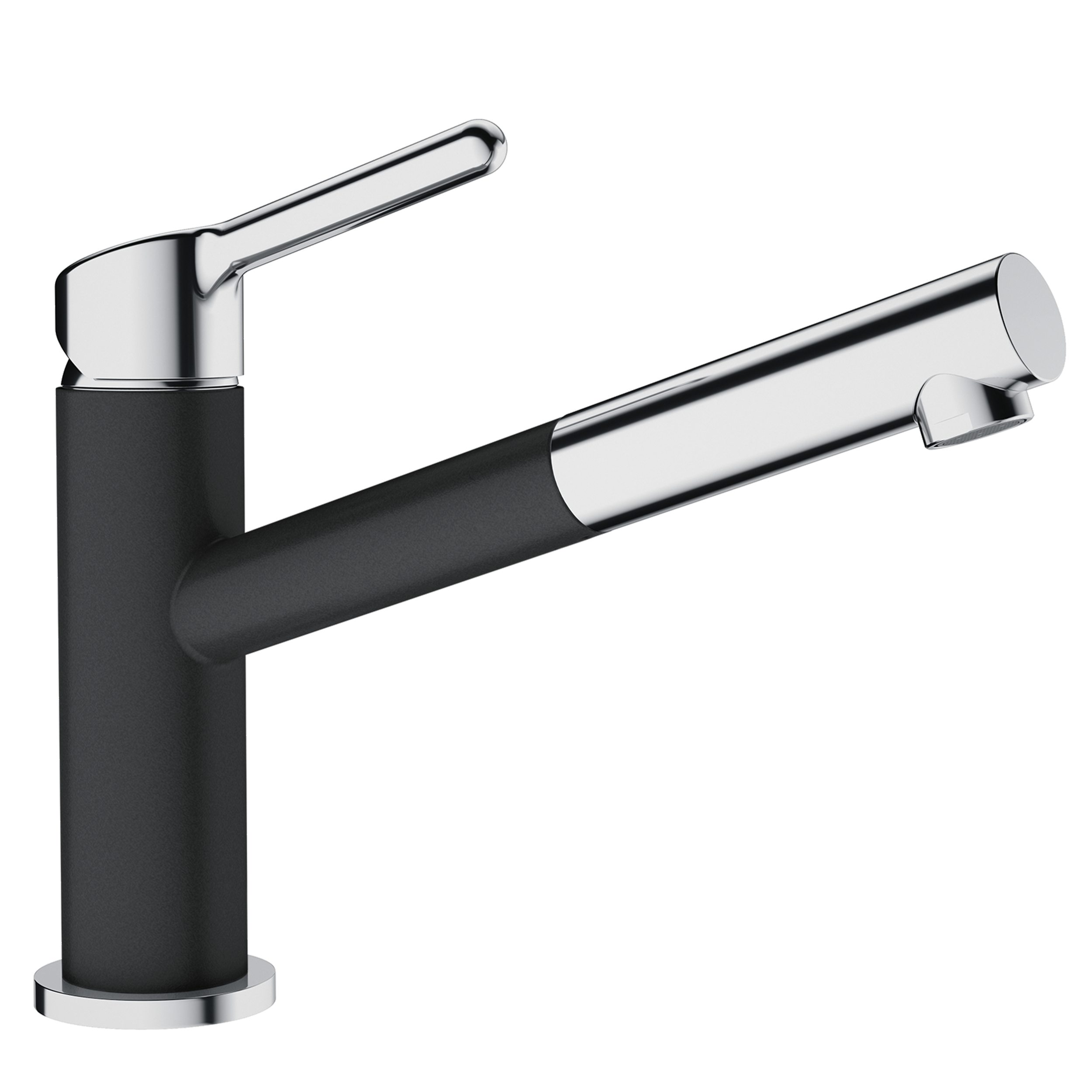 Bateria kuchenna z wyciąganą wylewką K 21 cm Orbit Onyx Franke