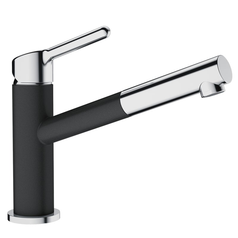 Bateria kuchenna z wyciąganą wylewką K 21 cm Orbit Onyx Franke