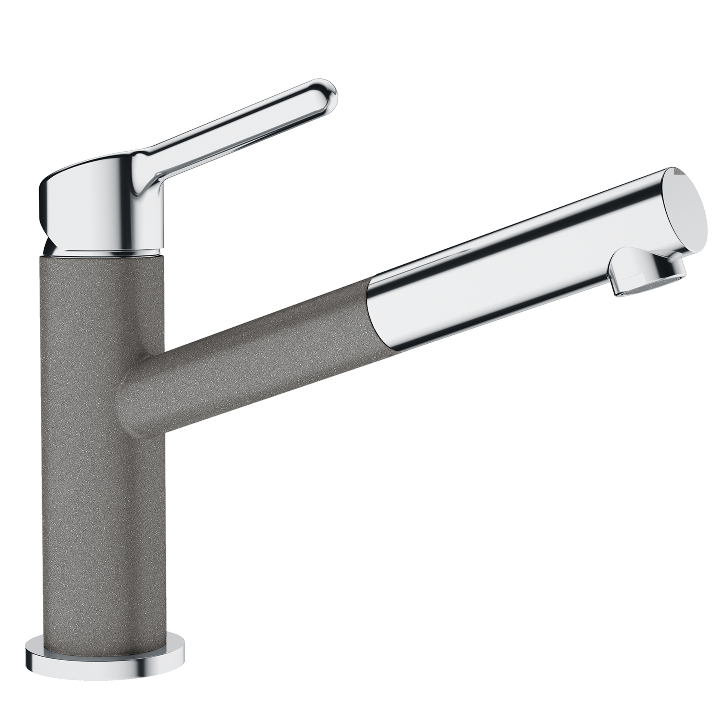 Bateria kuchenna z wyciąganą wylewką 21 cm Orbit Szara Franke