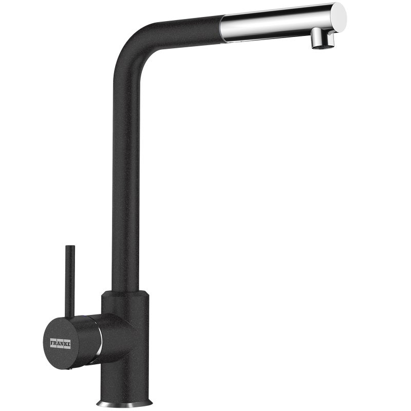 Bateria kuchenna z wyciąganą wylewką 33 cm Sirius L Side Onyx Franke