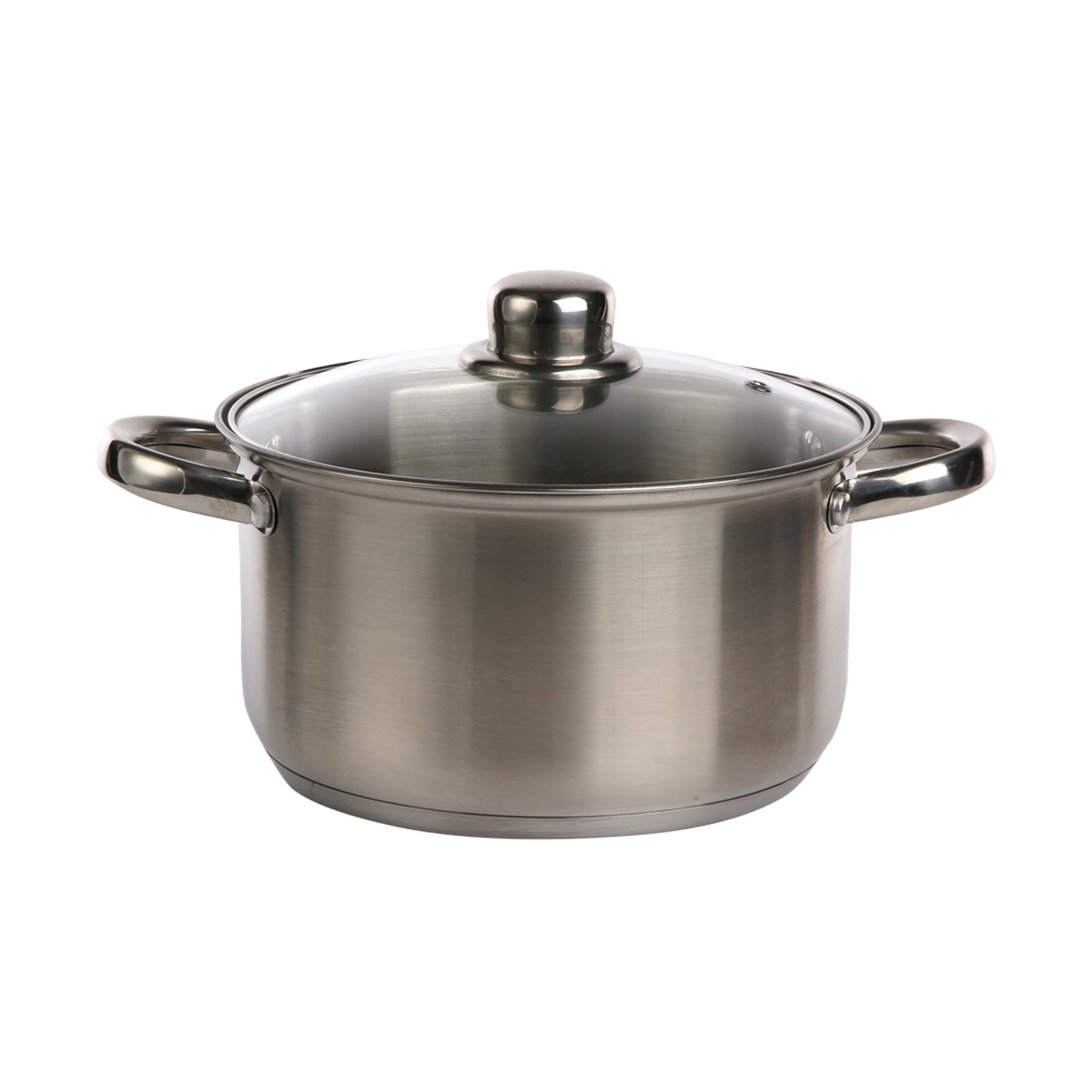 Garnek ze stali nierdzewnej Fabio z pokrywką szklaną 3.6 l Altom Design