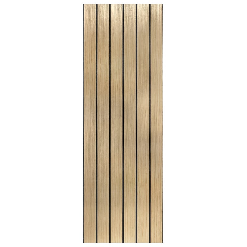 Panel ścienny MDF dekoracyjny pionowe pasy frezowany 30x90cm Fllow