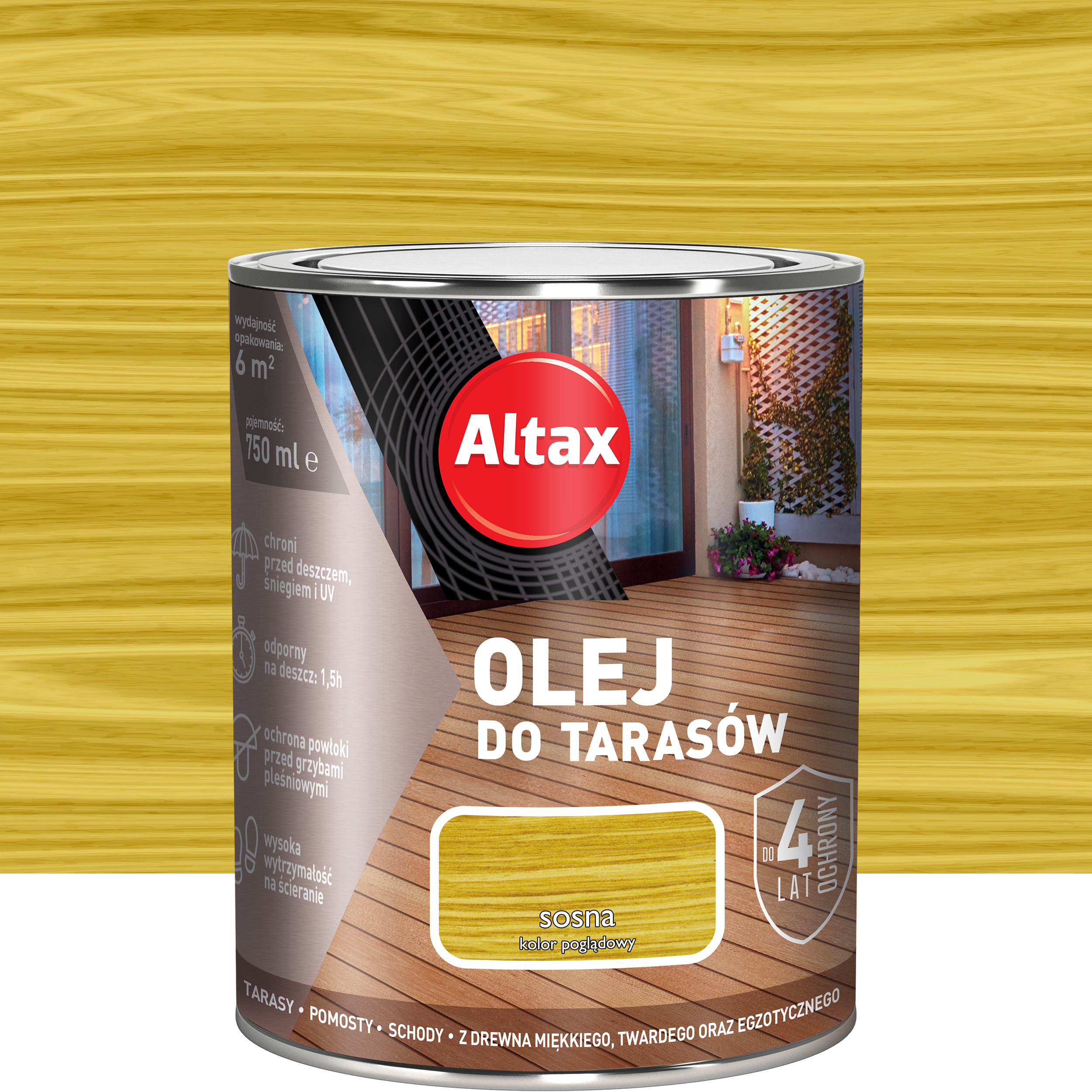 Olej do tarasów Sosna 0.75 l Altax