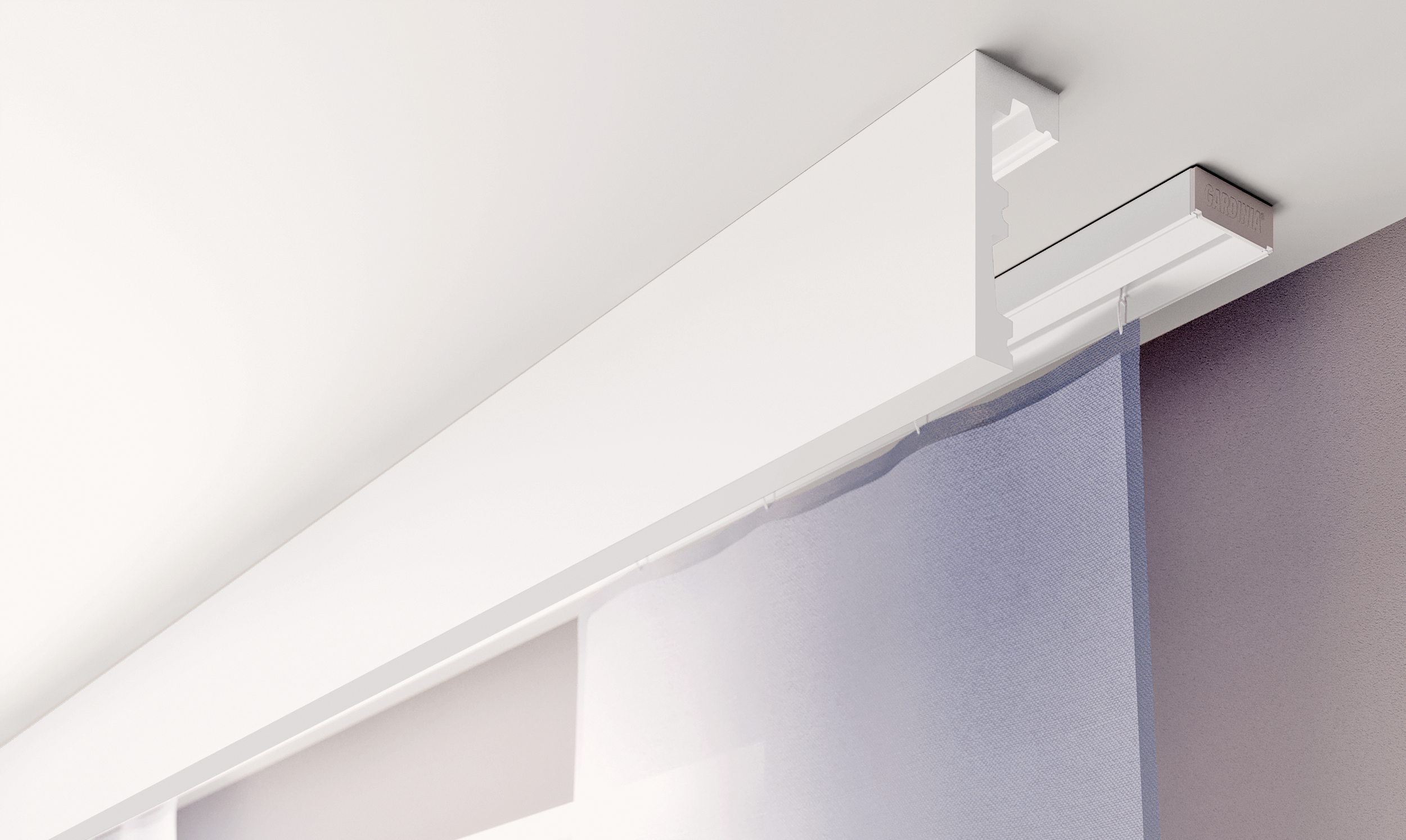 Listwa karniszowa LK-1 do LED z polimeru 10 x 200 cm DMS - 6