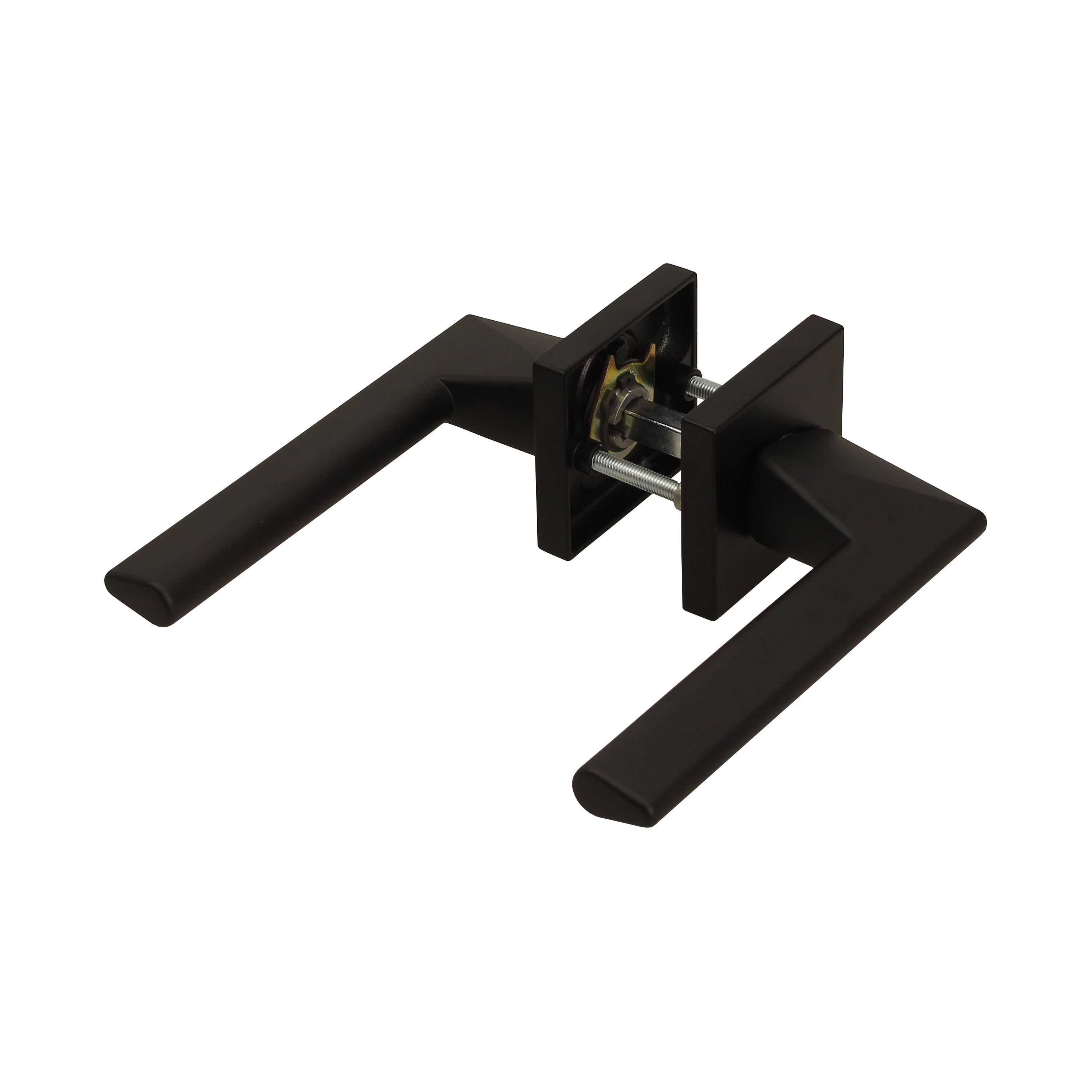 Klamka do drzwi wewnętrznych na rozecie Froya czarny mat Inspire - 5