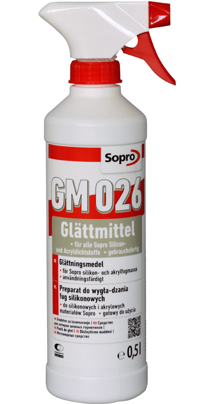 Środek do kształtowania fug silikonowych GM 026 Sopro