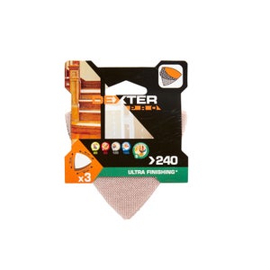 Feuilles Abrasives Delta Trend - Grain 40, Zirconium - Lot De 10, 93mm