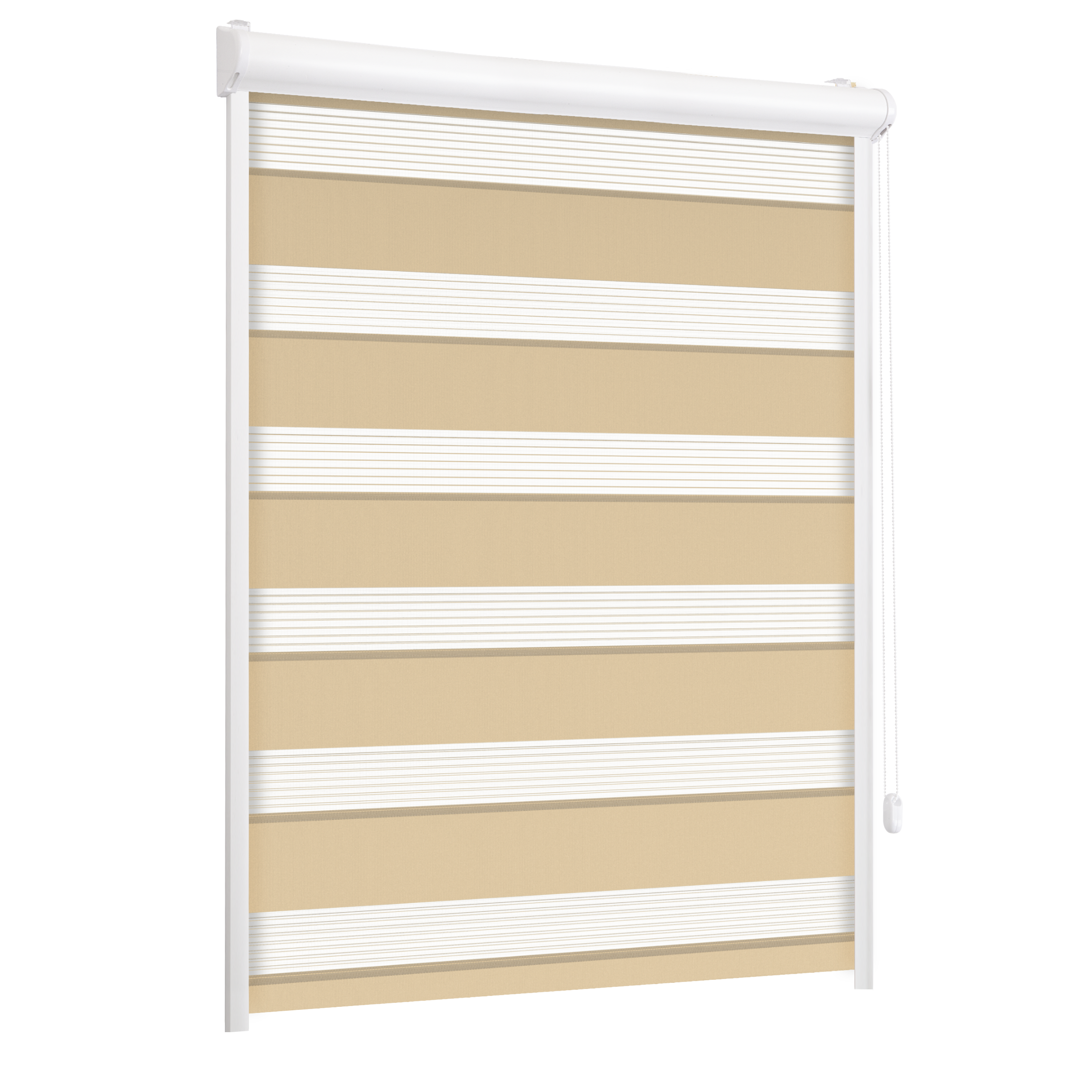 Roleta w kasecie dzień noc Classic latte 88.5 x 220 cm prawa