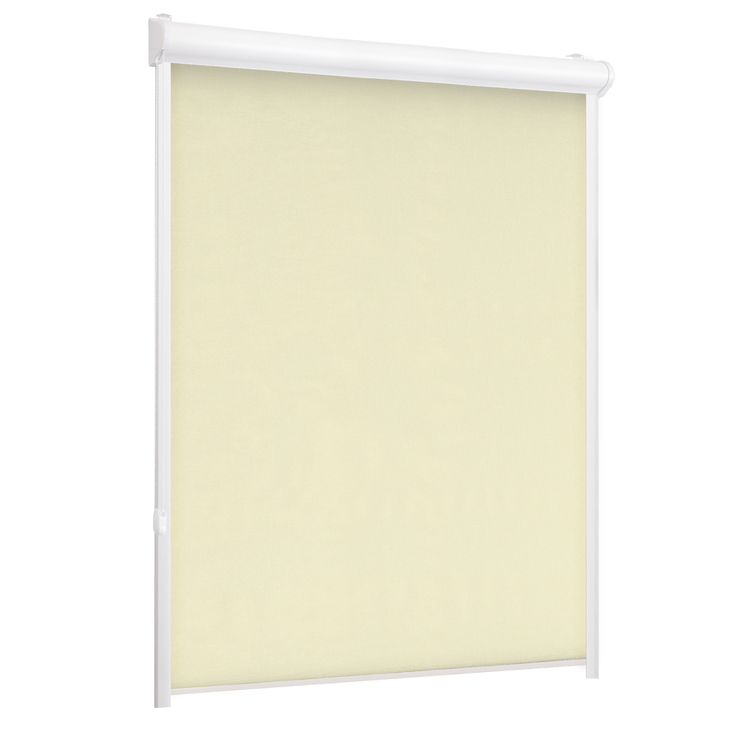 Roleta w kasecie zaciemniająca Silver kremowa 49.5 x 150 cm lewa