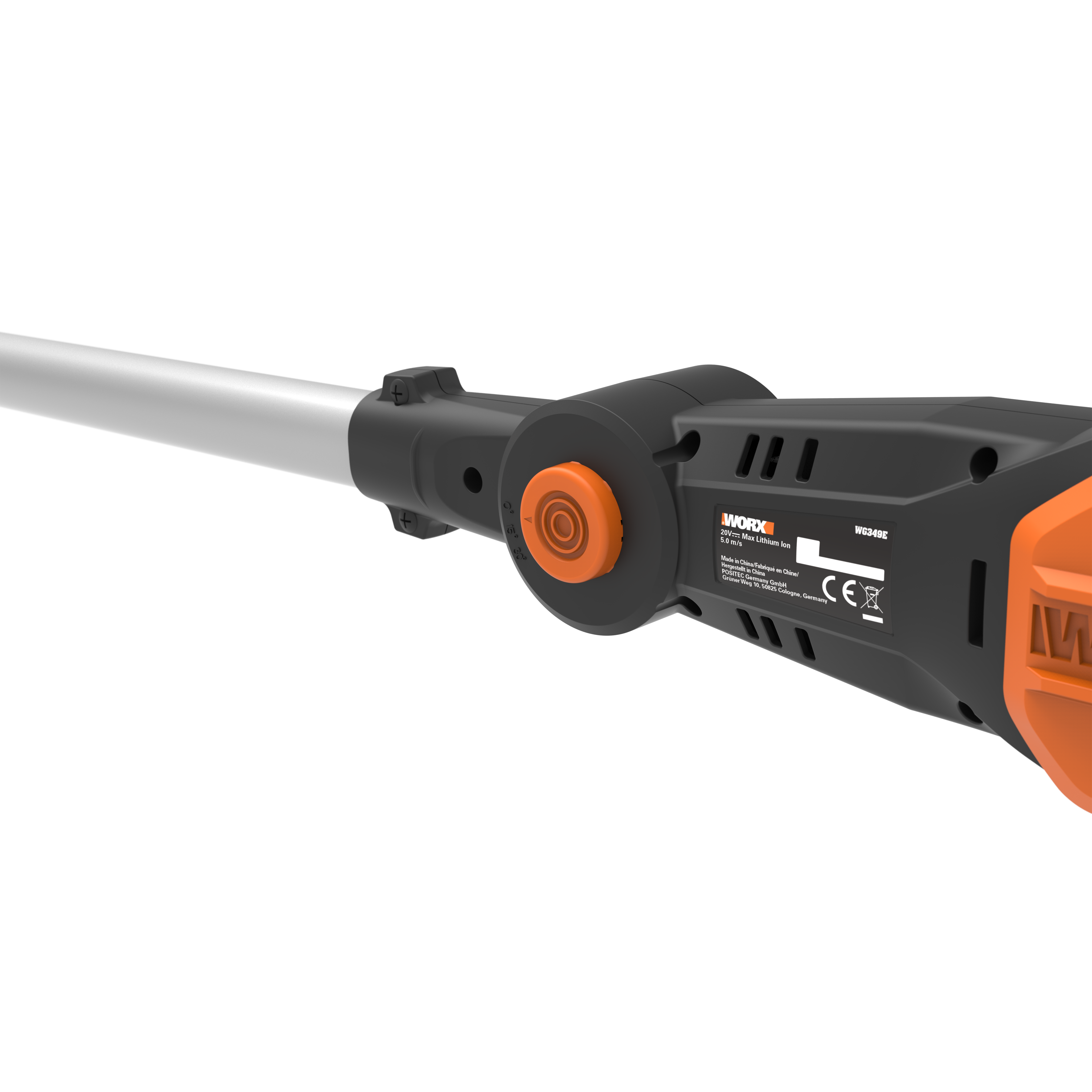 Piła łańcuchowa akumulatorowa na wysięgniku 20cm 20V Worx Solo WG349E.9 - 5