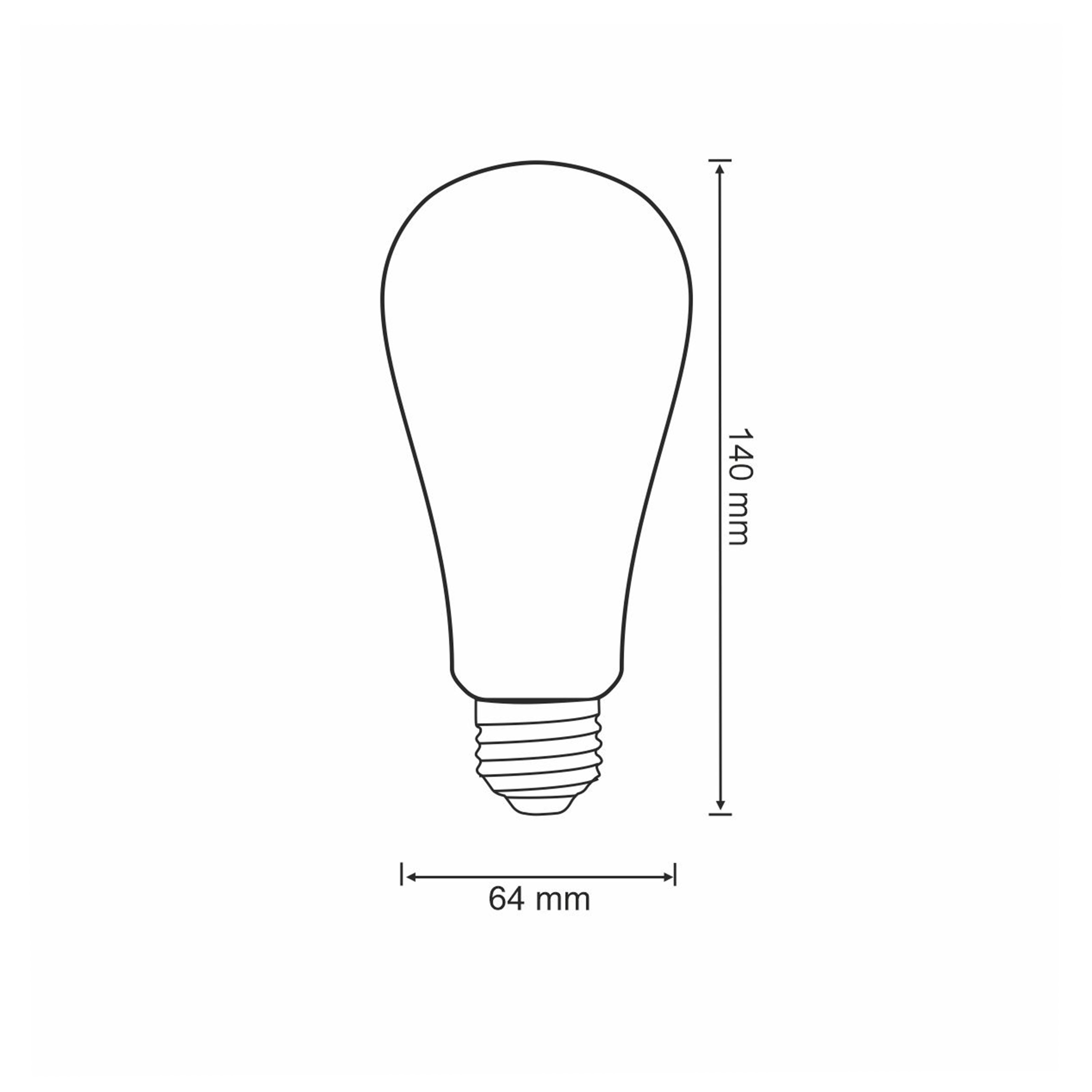 Żarówka LED E27 TUYA (230 V) 5,5 W 470 lm WiFI POLUX - 3