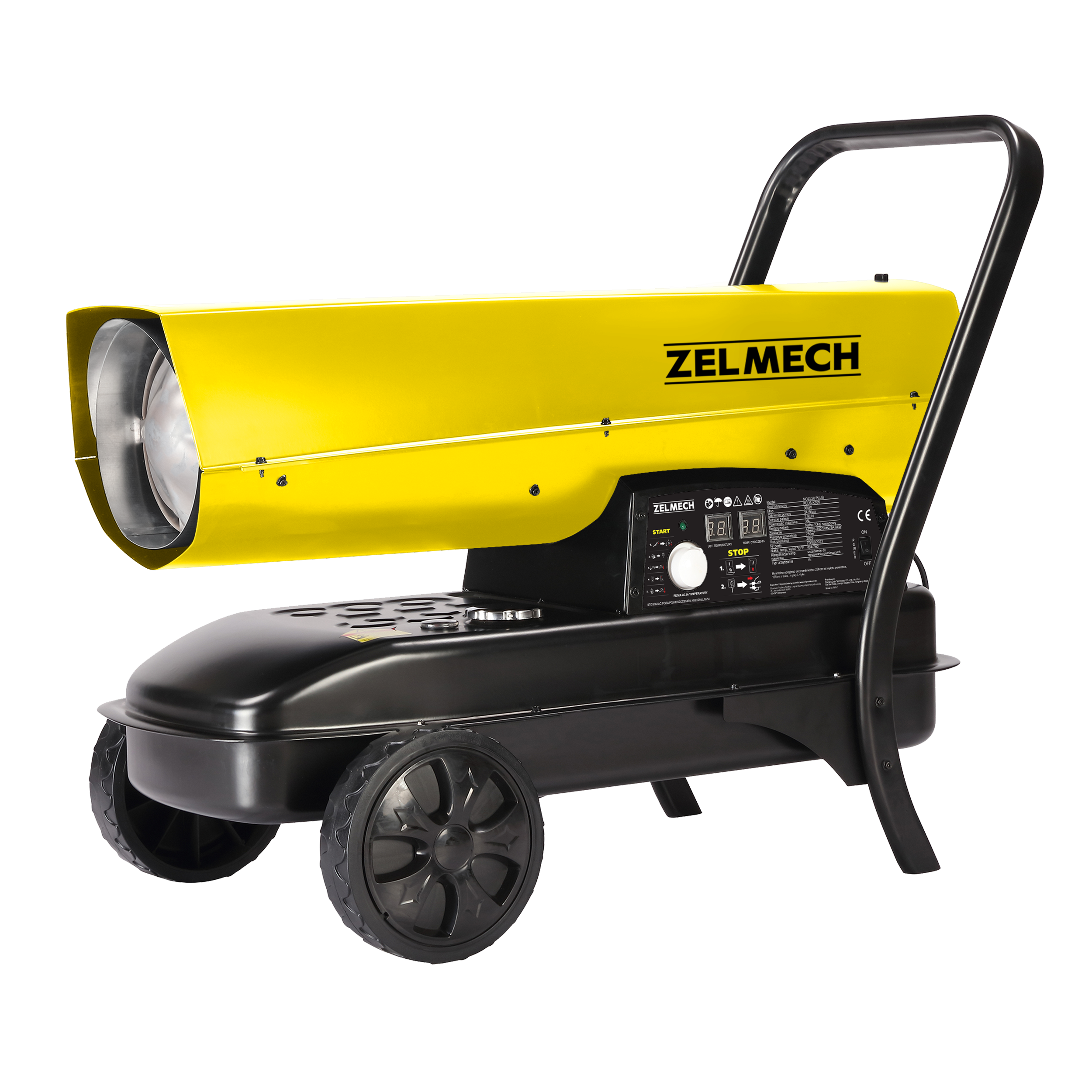 Nagrzewnica olejowa 30 kW z regulacją ZELMECH