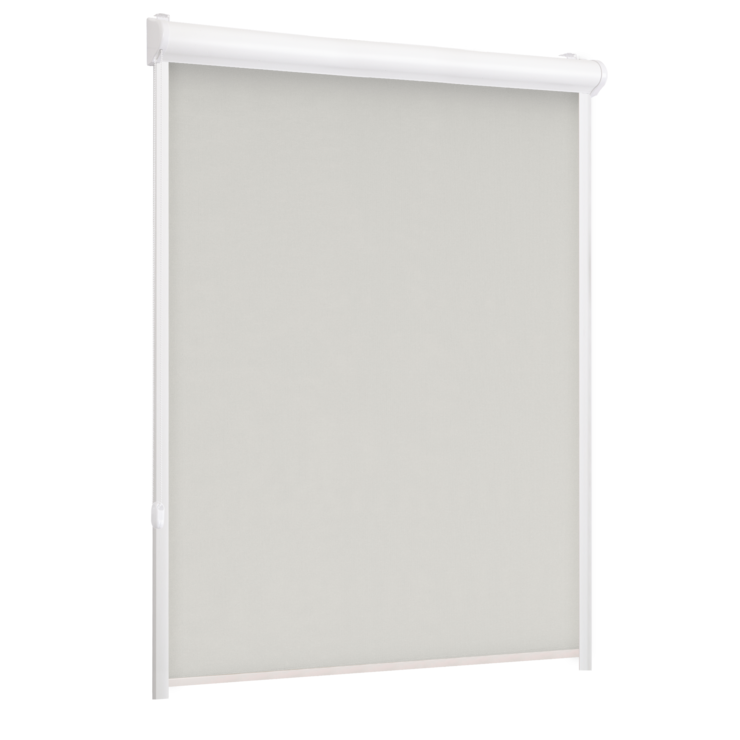 Roleta w kasecie zaciemniająca Silver lód 112.5 x 150 cm lewa