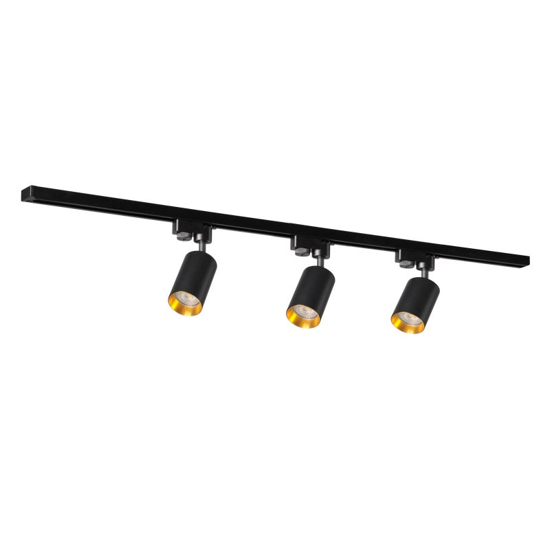 Szyna oświetleniowa Maribel czarna 3 x GU10 1F Goldlux