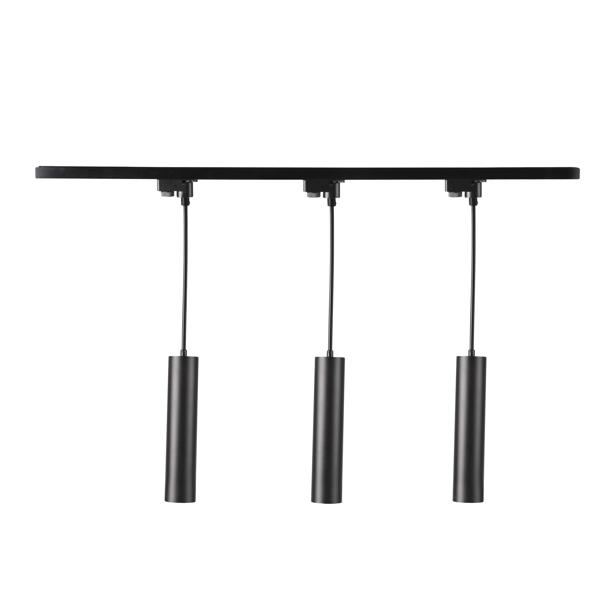 Szyna oświetleniowa z lampami wiszącymi Maribel czarna 3 x GU10 1F Goldlux