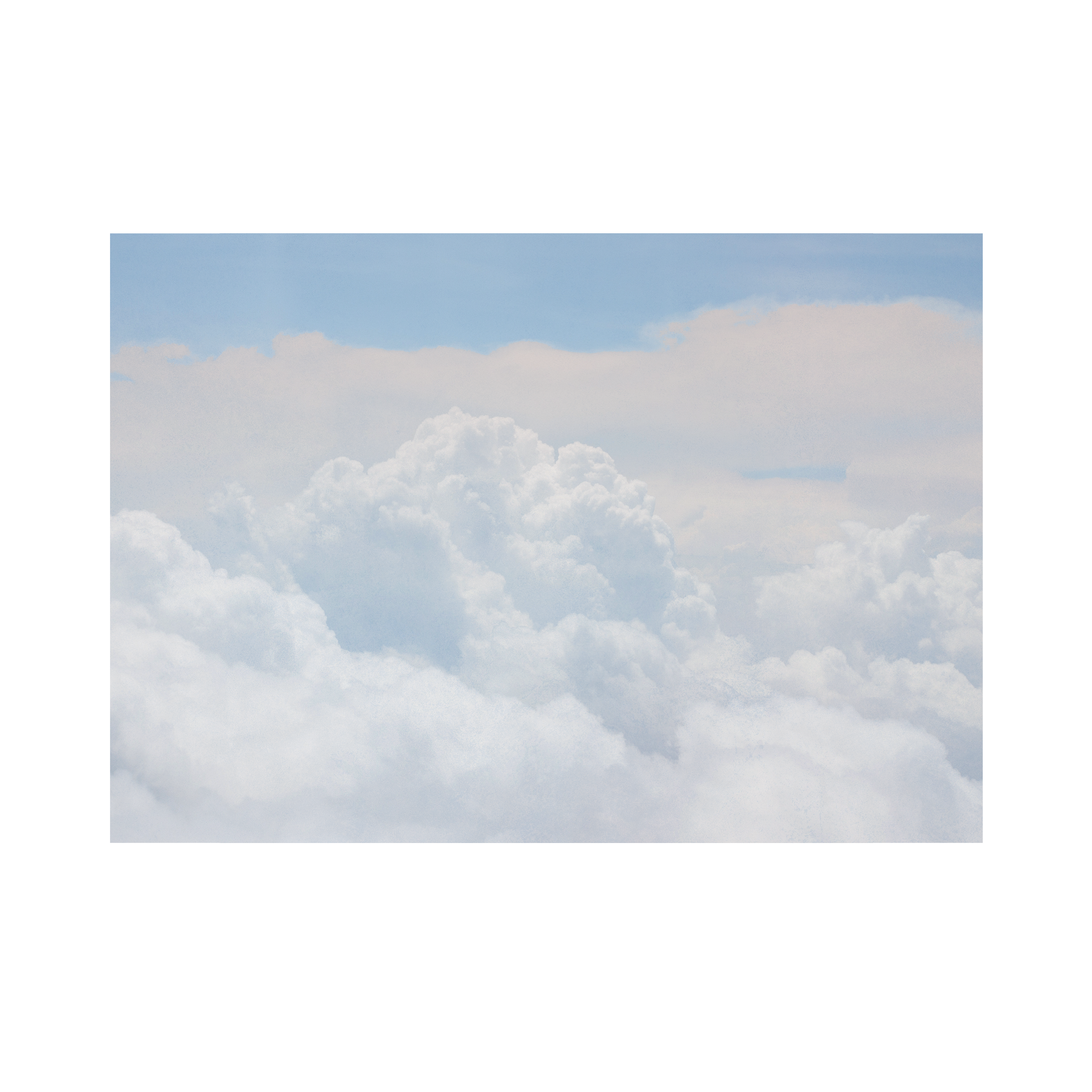 Mural Clouds chmury 400 x 280 cm struktura Art