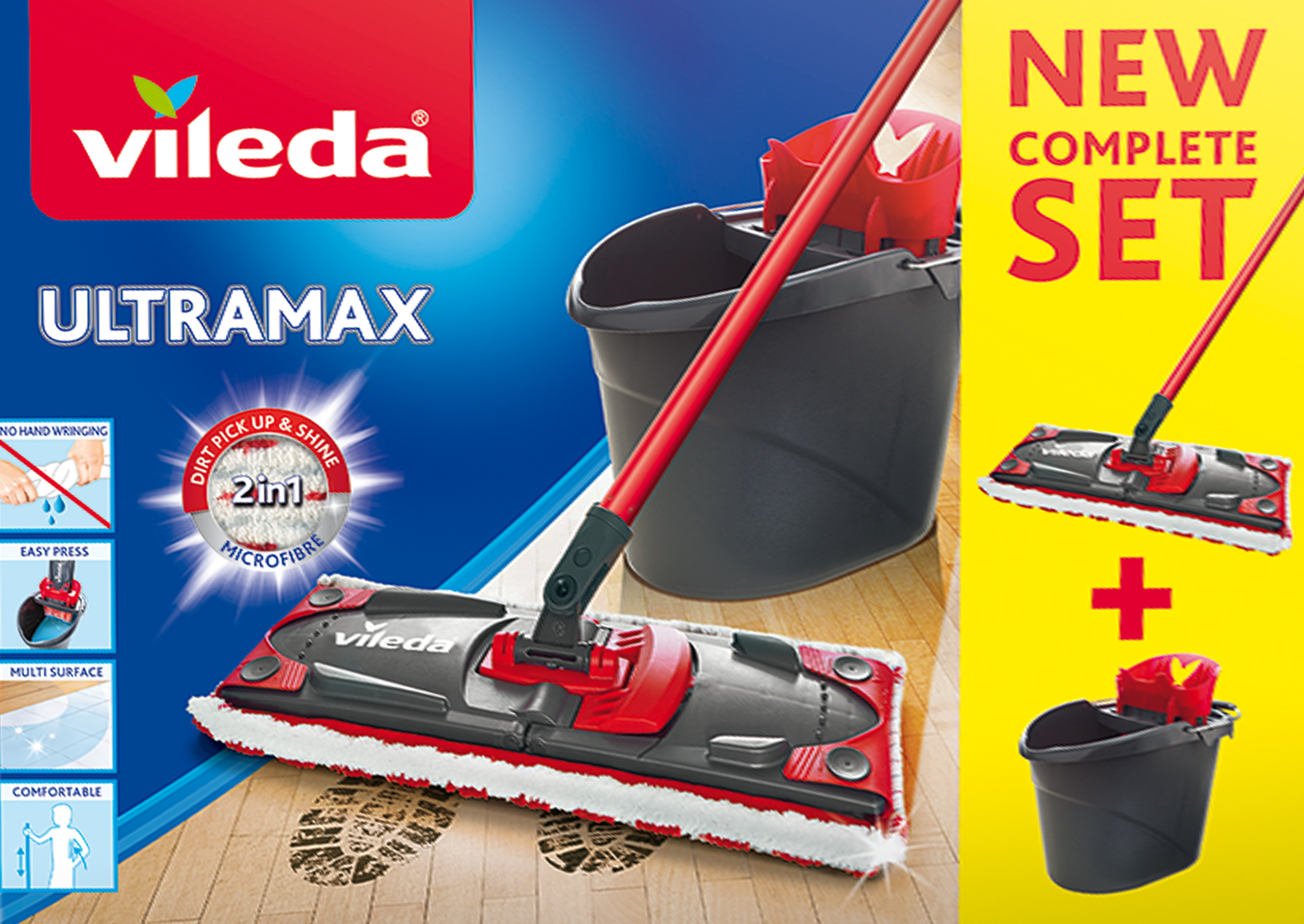 Zestaw do mycia podłóg Box Vileda - 2