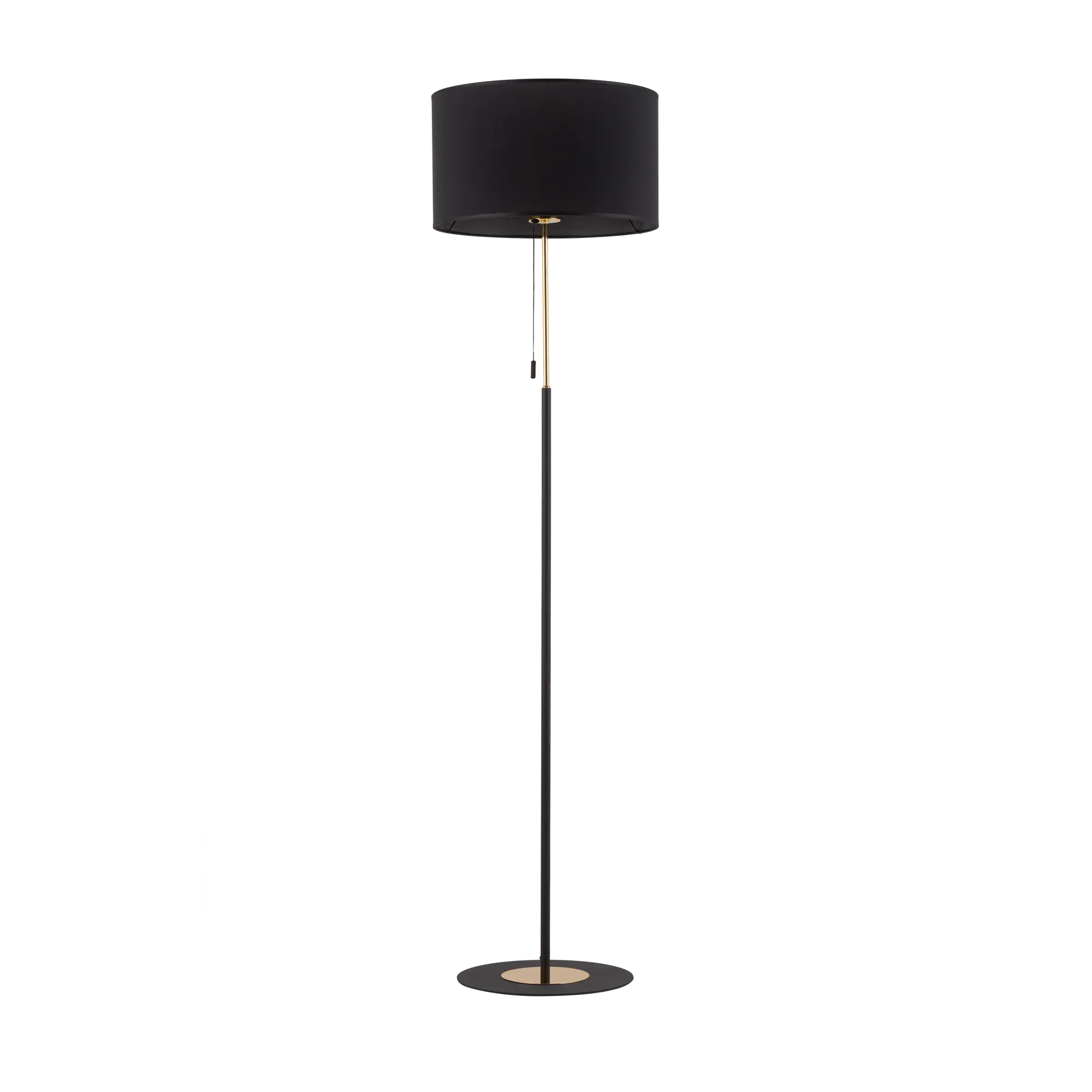 Lampa podłogowa Lord czarno-złota E27 Tk Lighting
