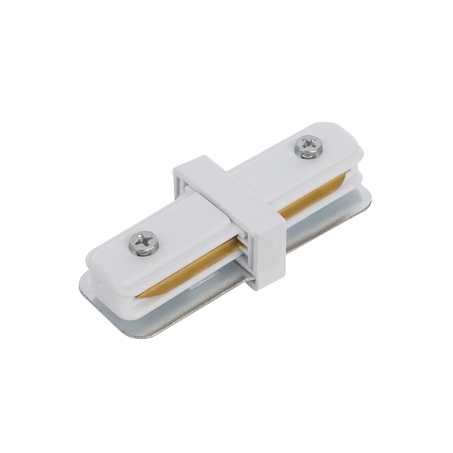 Łącznik 1F biały prosty Goldlux