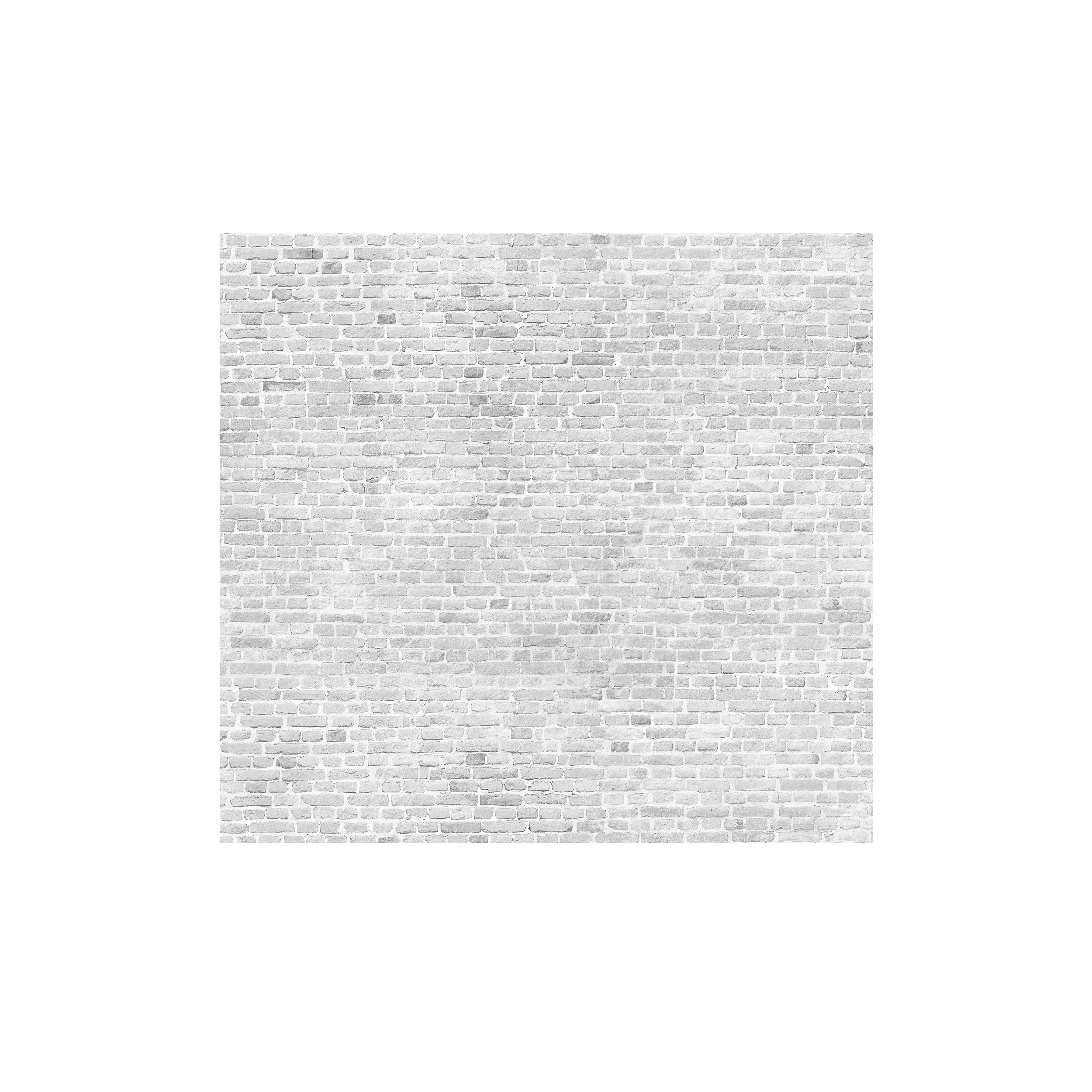 Mural White Brick cegła biała 300 x 280 cm struktura Art