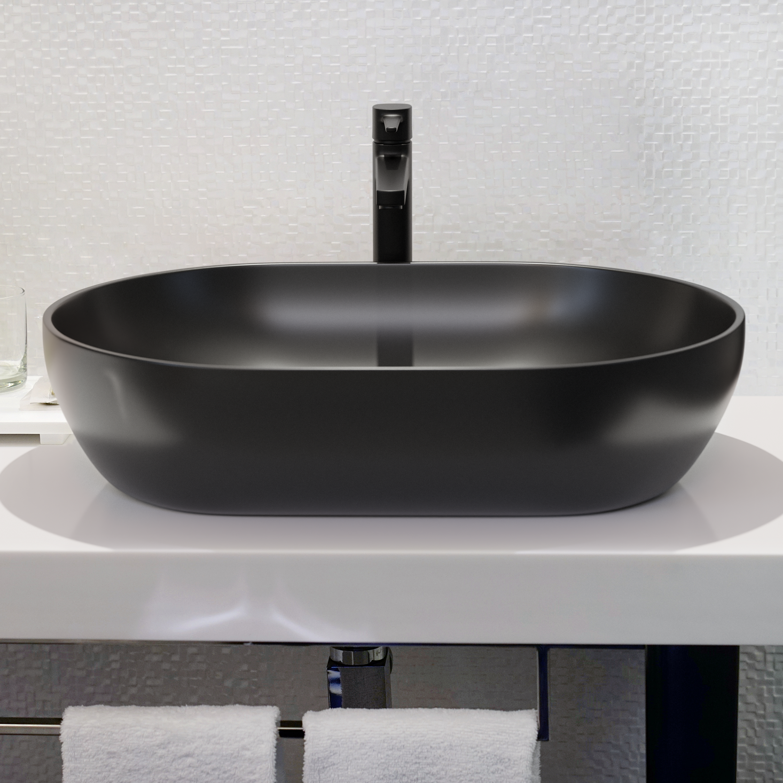 Umywalka ceramiczna nablatowa Teja 60 Invena - 2