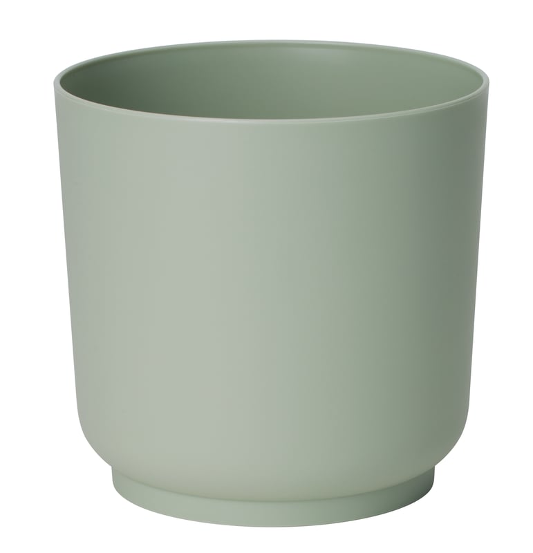 Osłonka doniczki Satina 15 cm szałwiowa