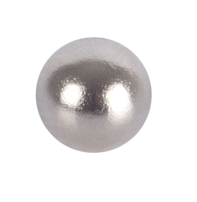 Magnes neodymowy kula 5 mm 8 szt. srebrna Fix-O-Moll