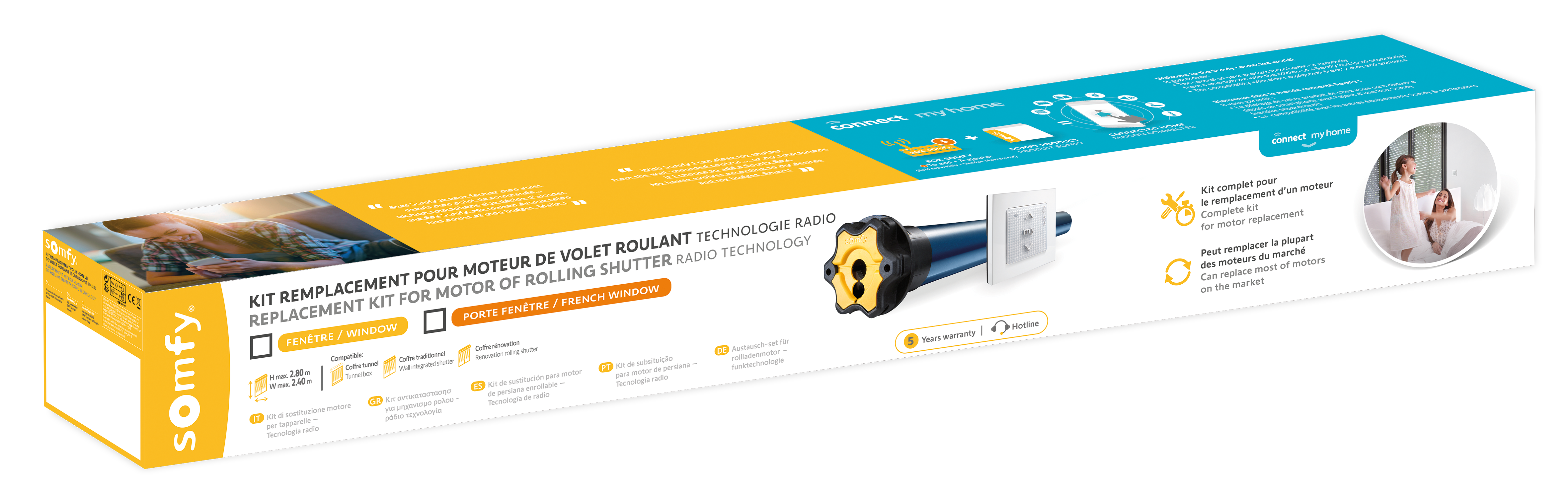 Zestaw napęd do rolet 20 Nm SOMFY - 4