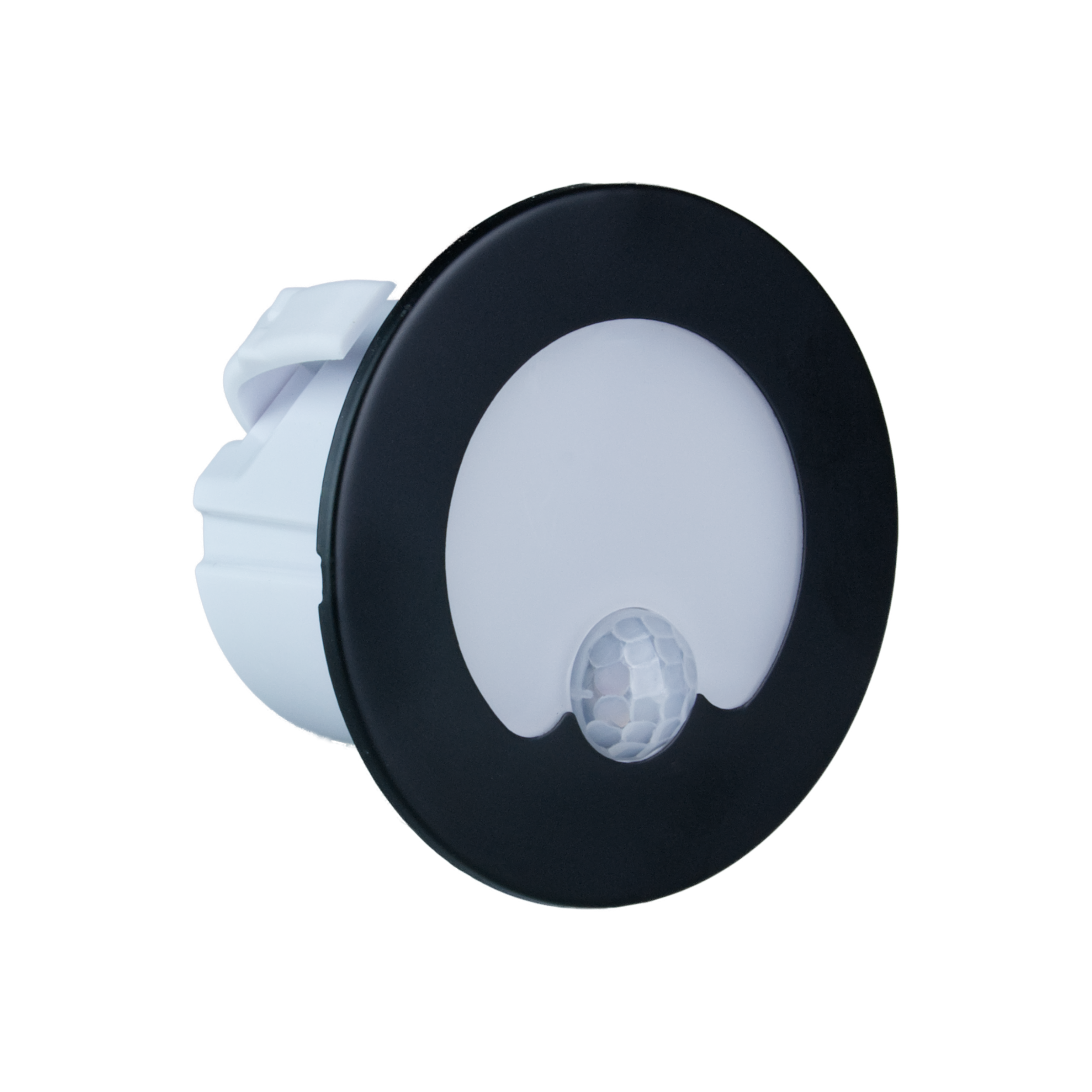 Oprawa schodowa czarna okrągła 7.8 cm IP20 30 lm LED DPM - 3
