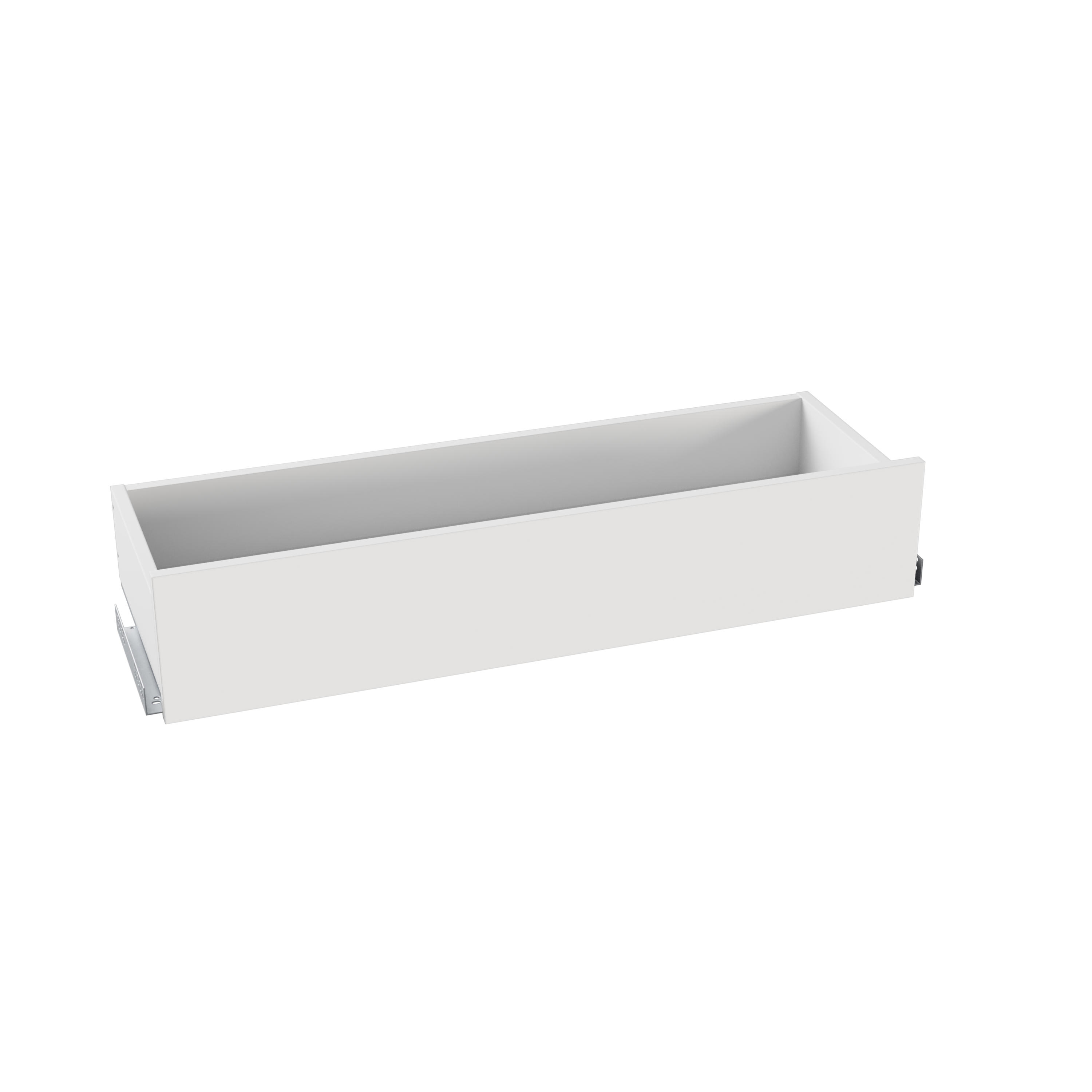 Szuflada 18 cm do korpusu 100 cm głębokość 35.6 cm biała
