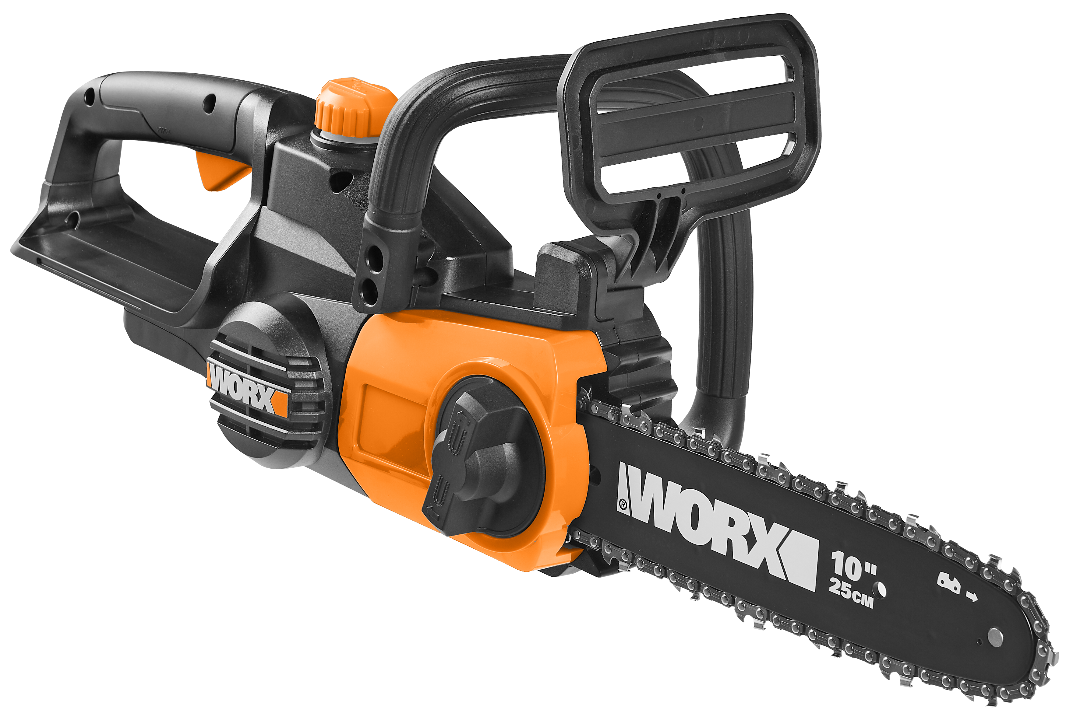 Motosierra a batería worx 20v 25 cm longitud espada