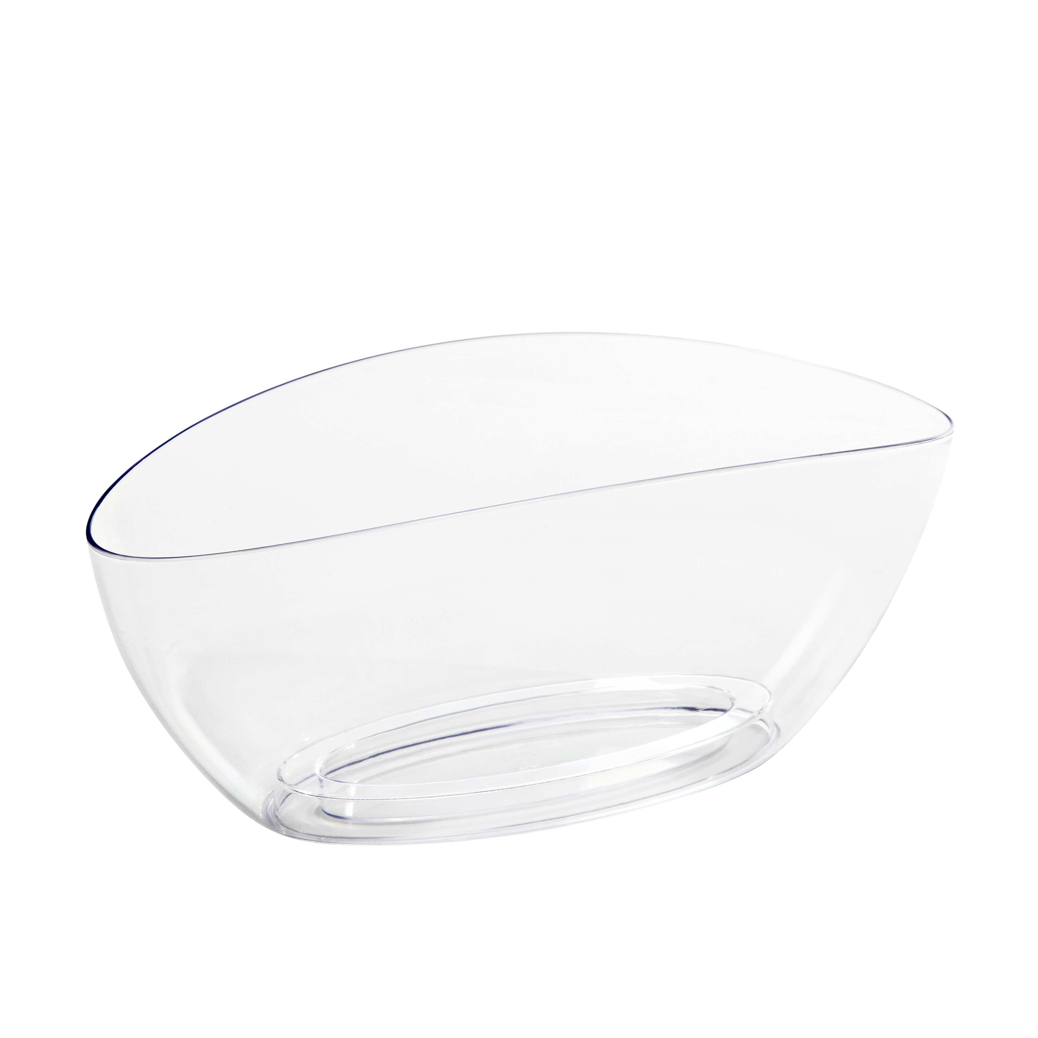 Osłonka doniczki Luna 34cm bezbarwna