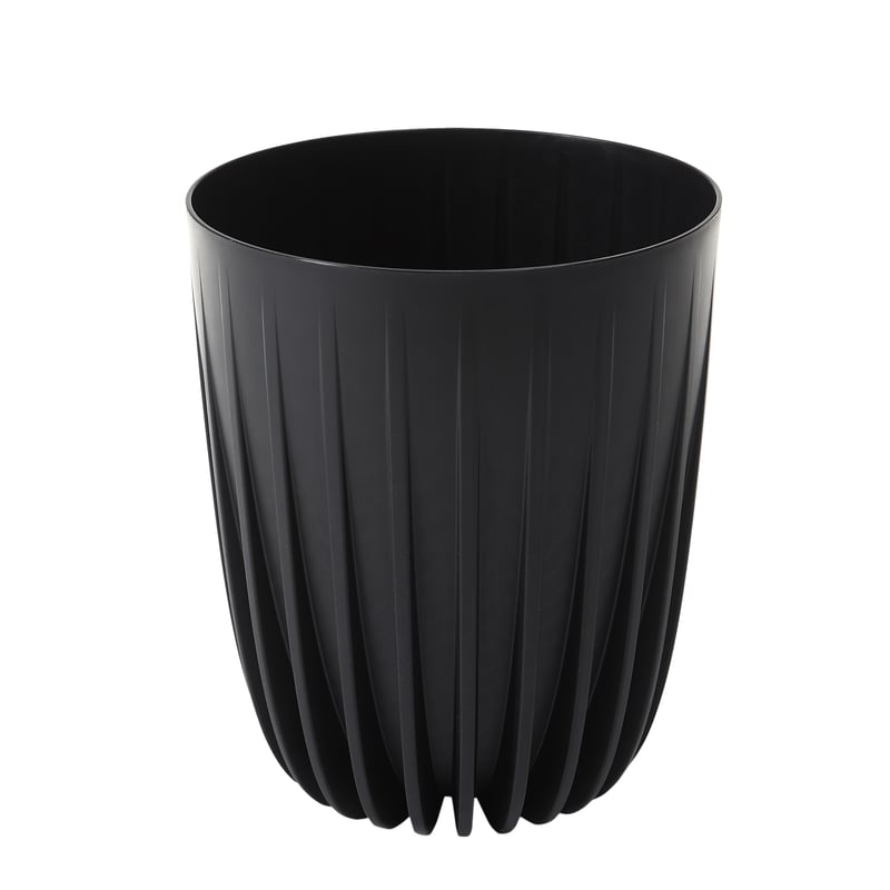 Doniczka plastikowa Mira śr.39 cm czarna Lamela